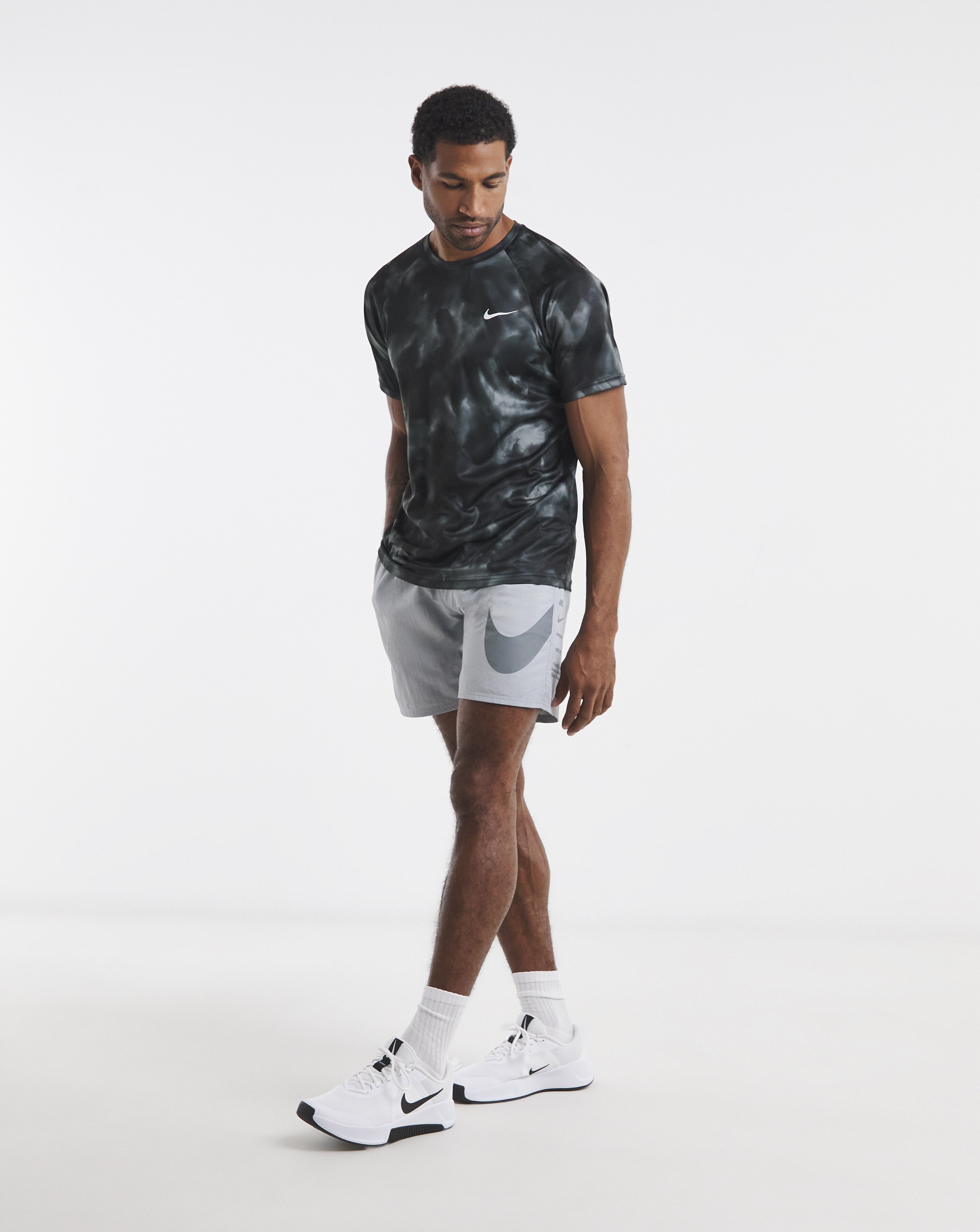 Nike 7 Inch Big Logo Swim Shorts