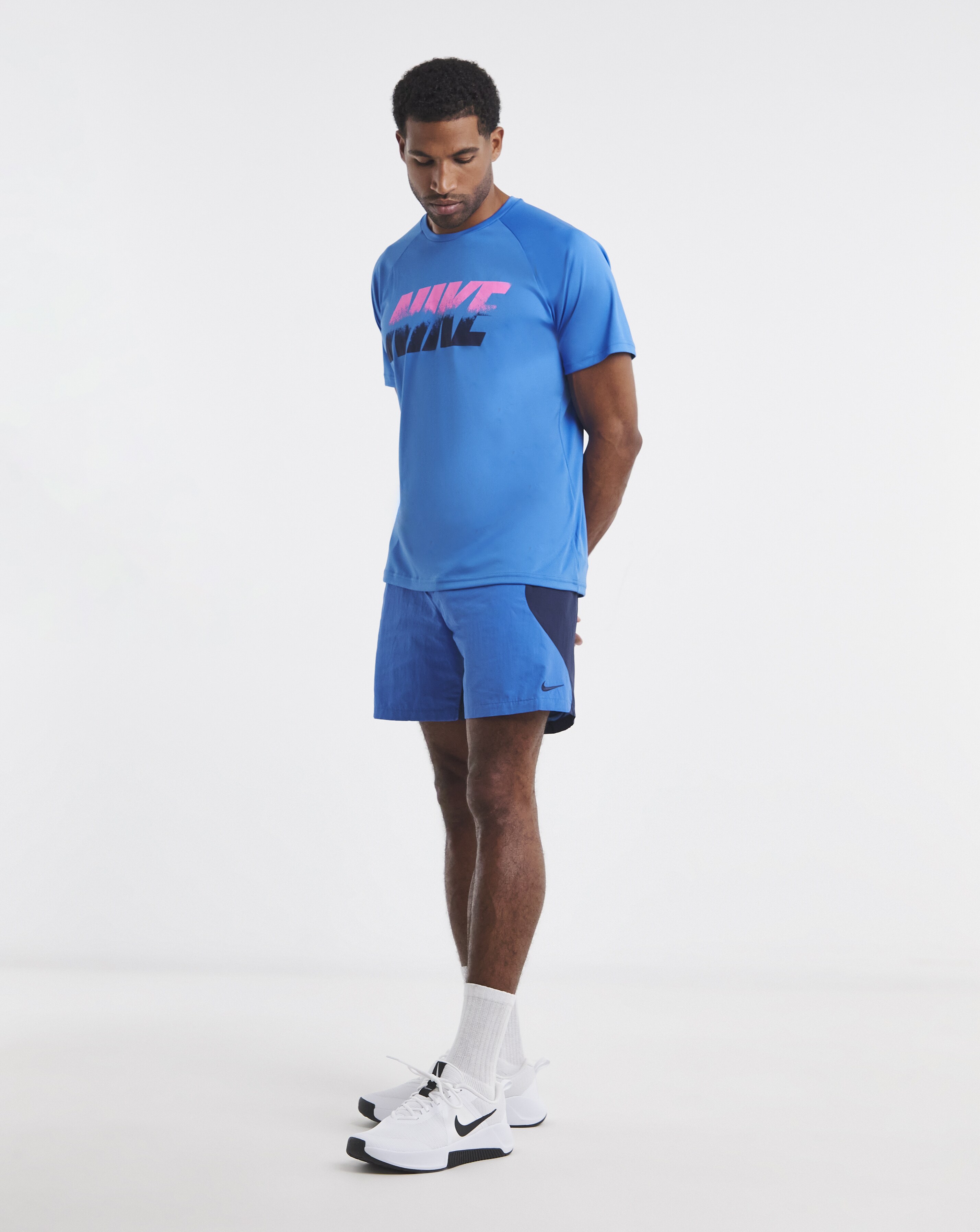 Nike 7 Inch Colourblock Swim Shorts
