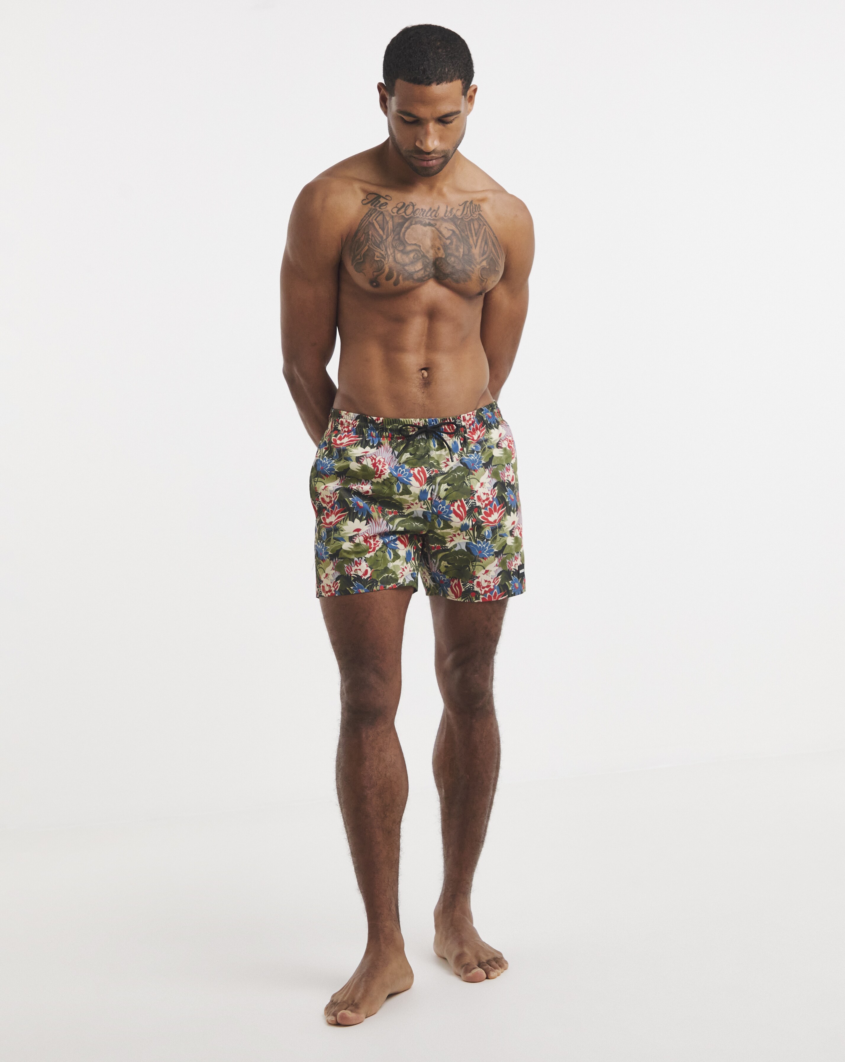 BOSS Piraha Printed Swimshort