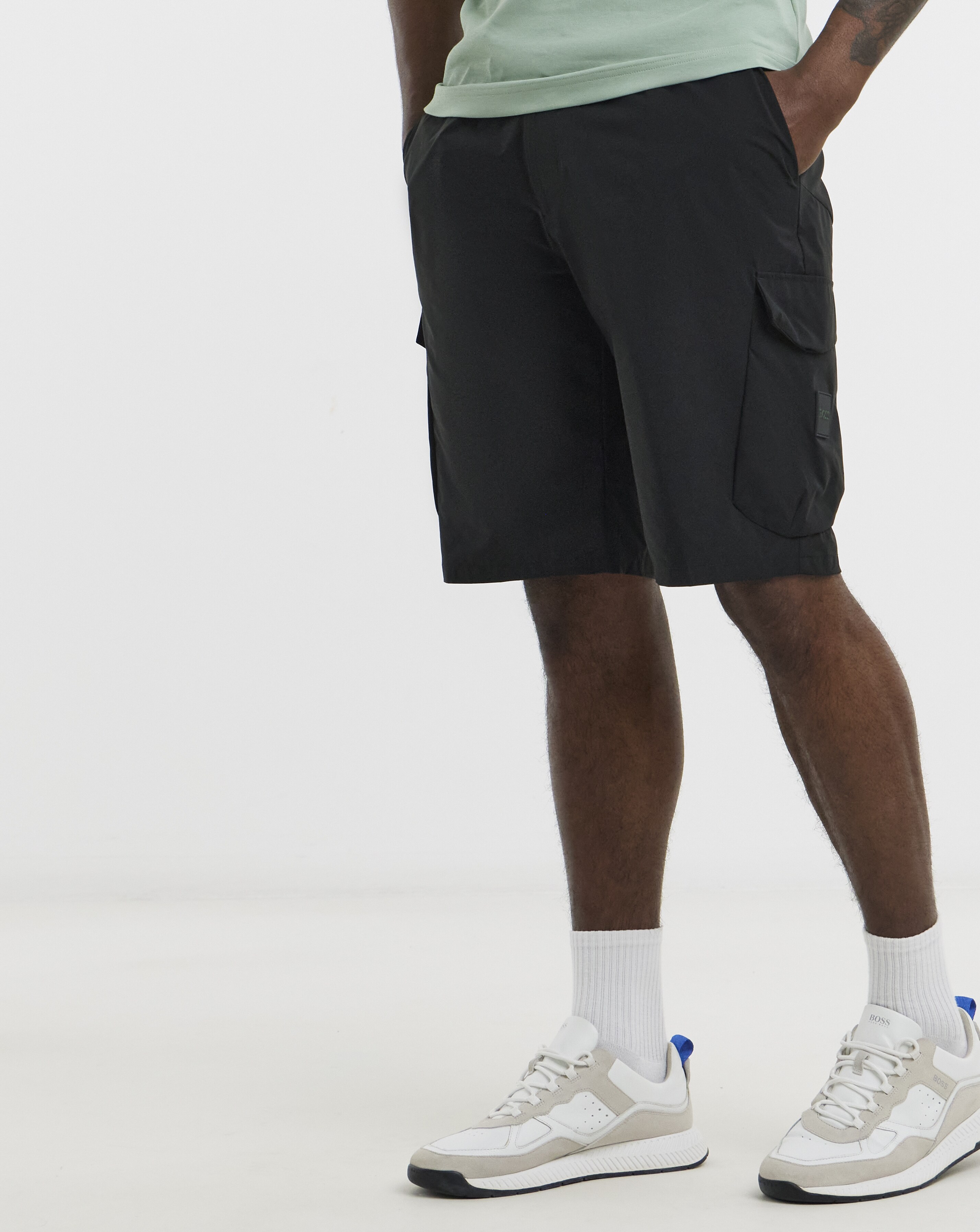 BOSS Classic Jersey Cargo Short
