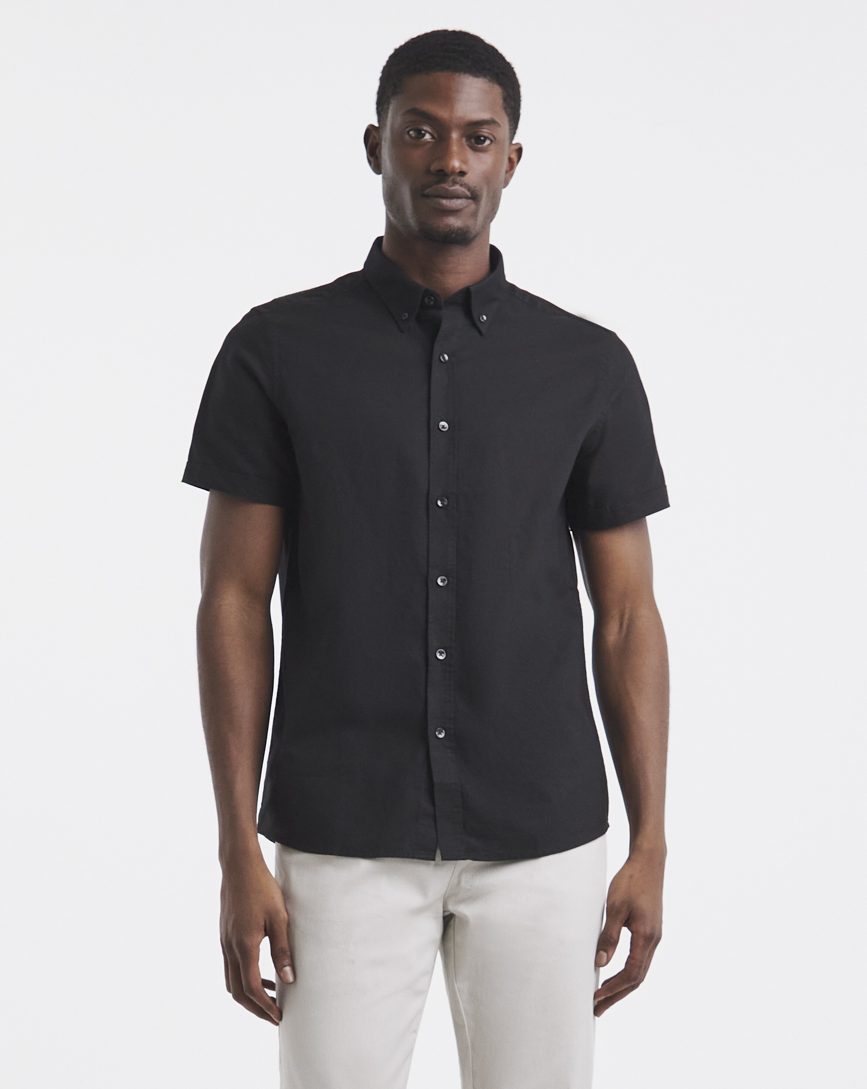 Short Sleeve Oxford Shirt Regular