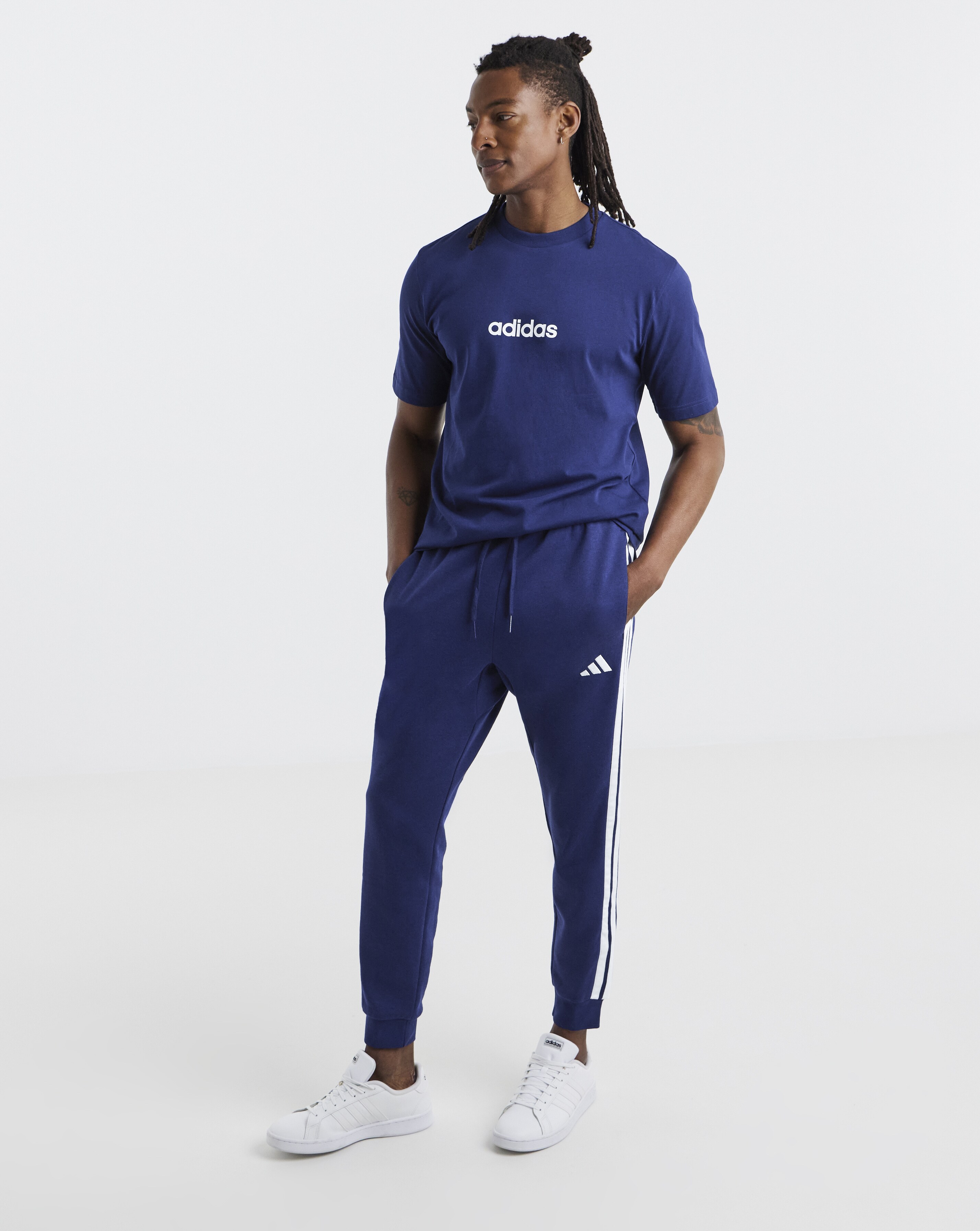 adidas 3 Stripes Fleece Pants