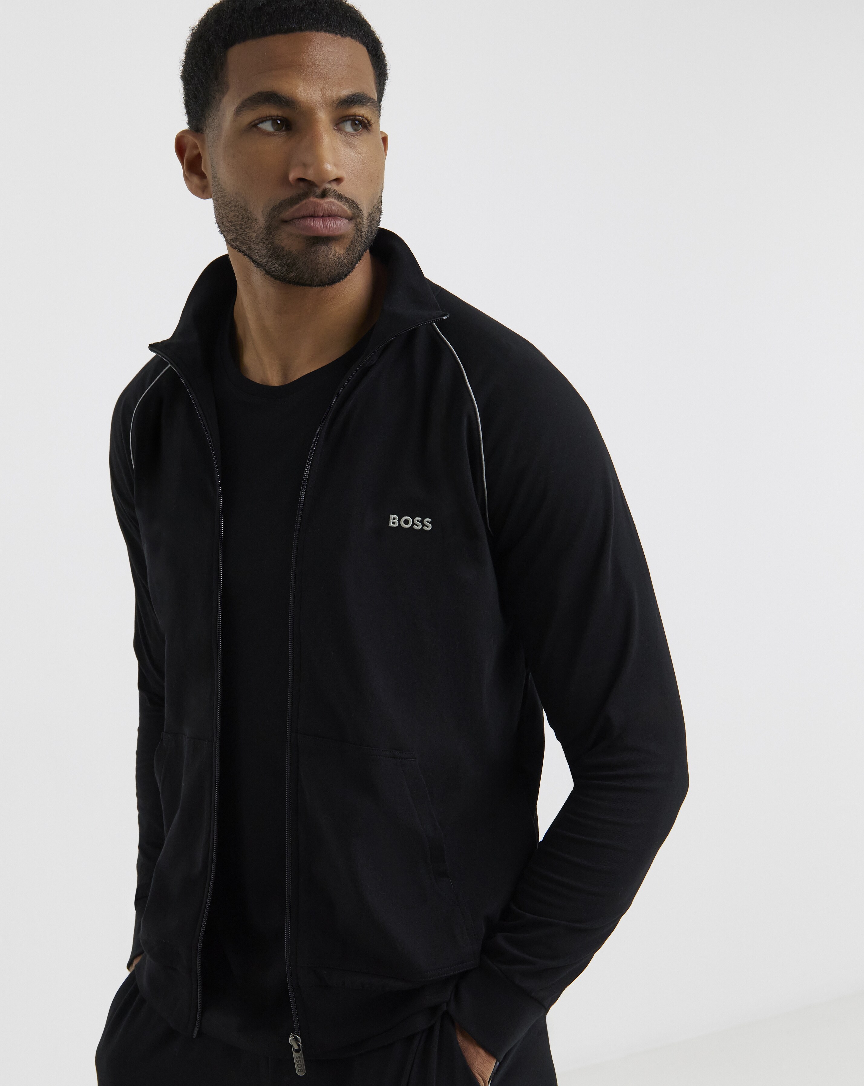 BOSS Lounge Jacket - Black
