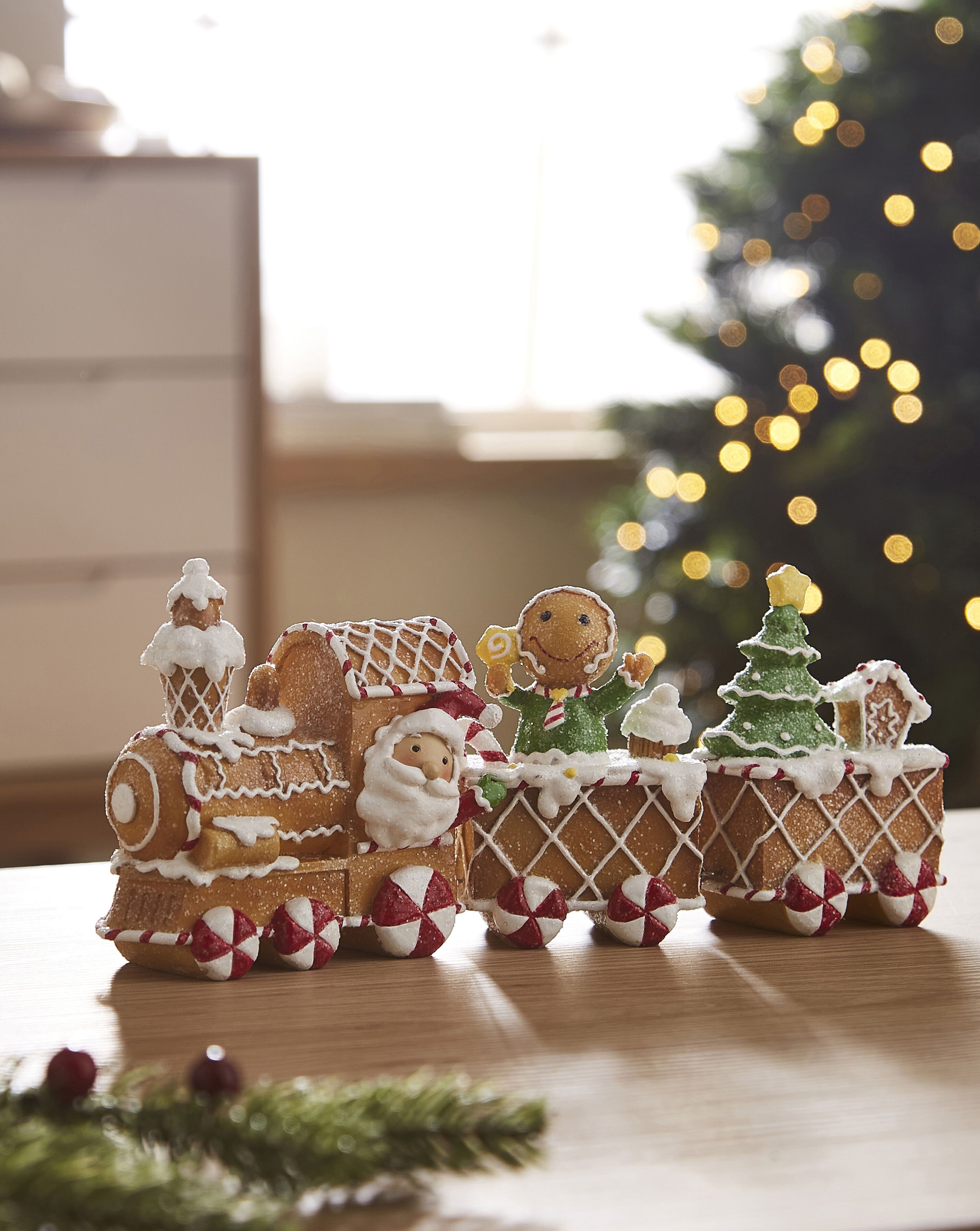 Gingerbread Christmas Train