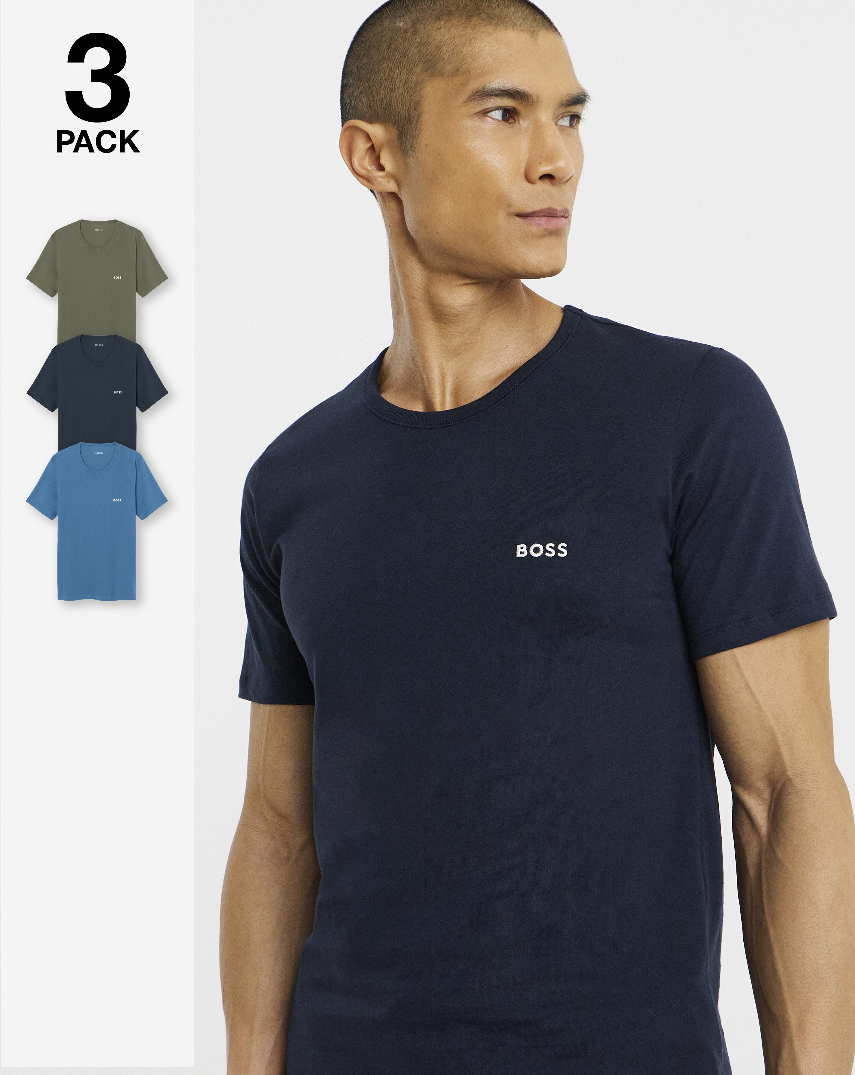 BOSS 3 Pack T-Shirt