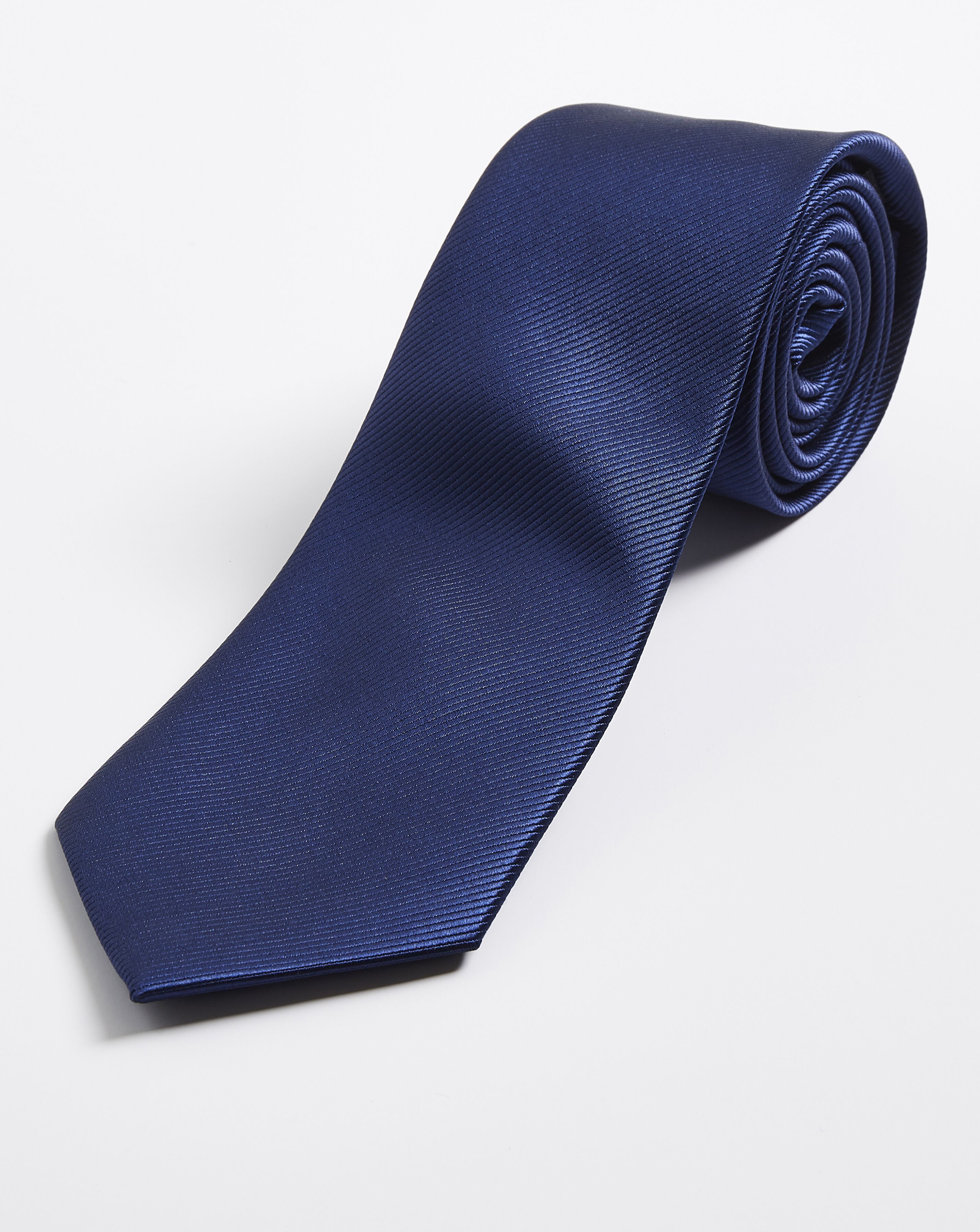 Navy Plain Tie - Navy
