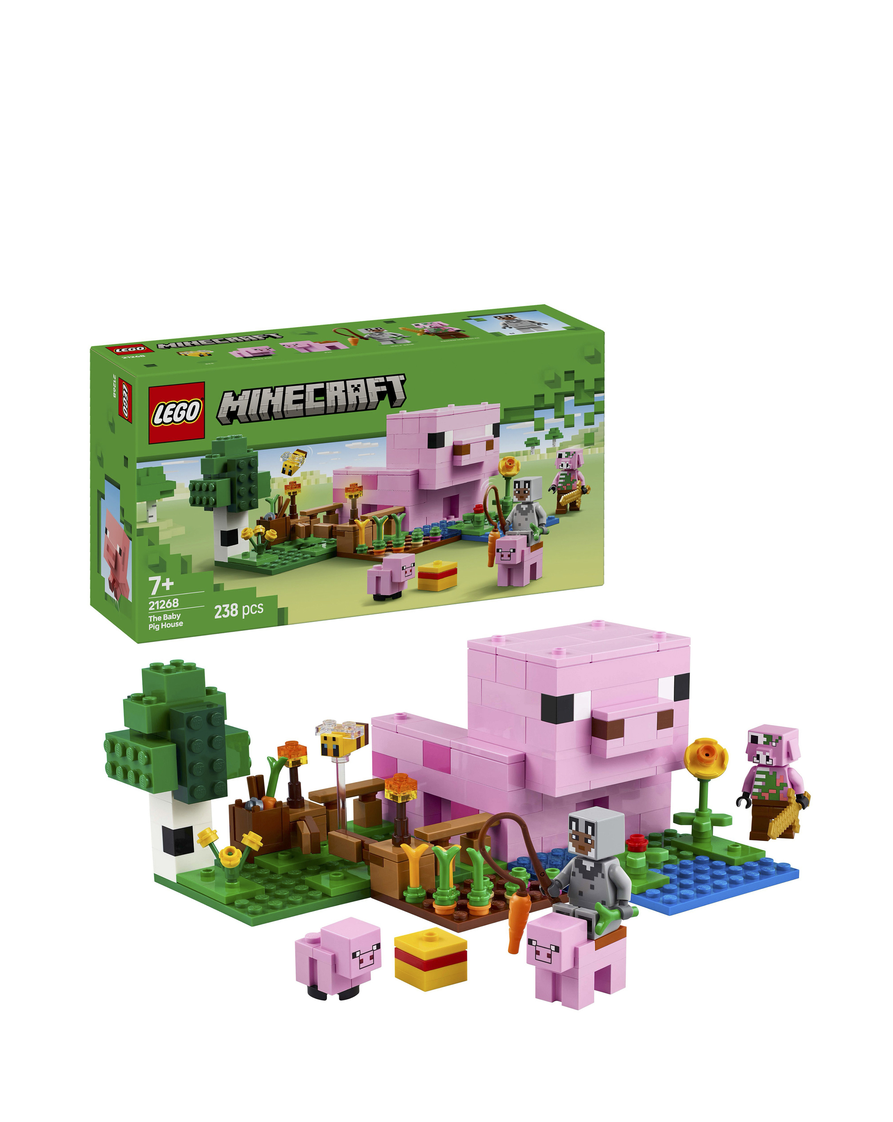 New In - LEGO Minecraft The Baby Pig House Gamer