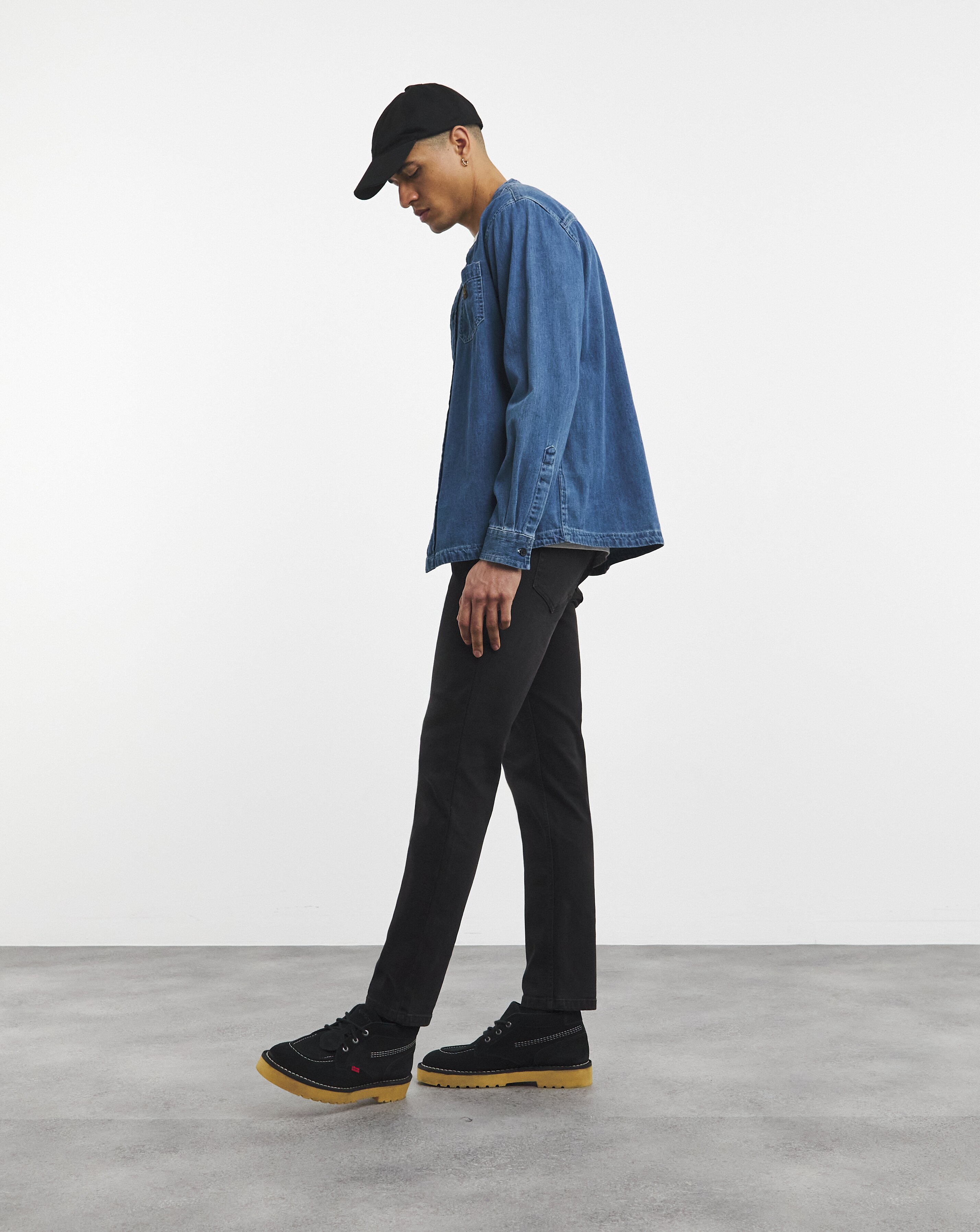Slim Fit Stretch Jean Black Wash