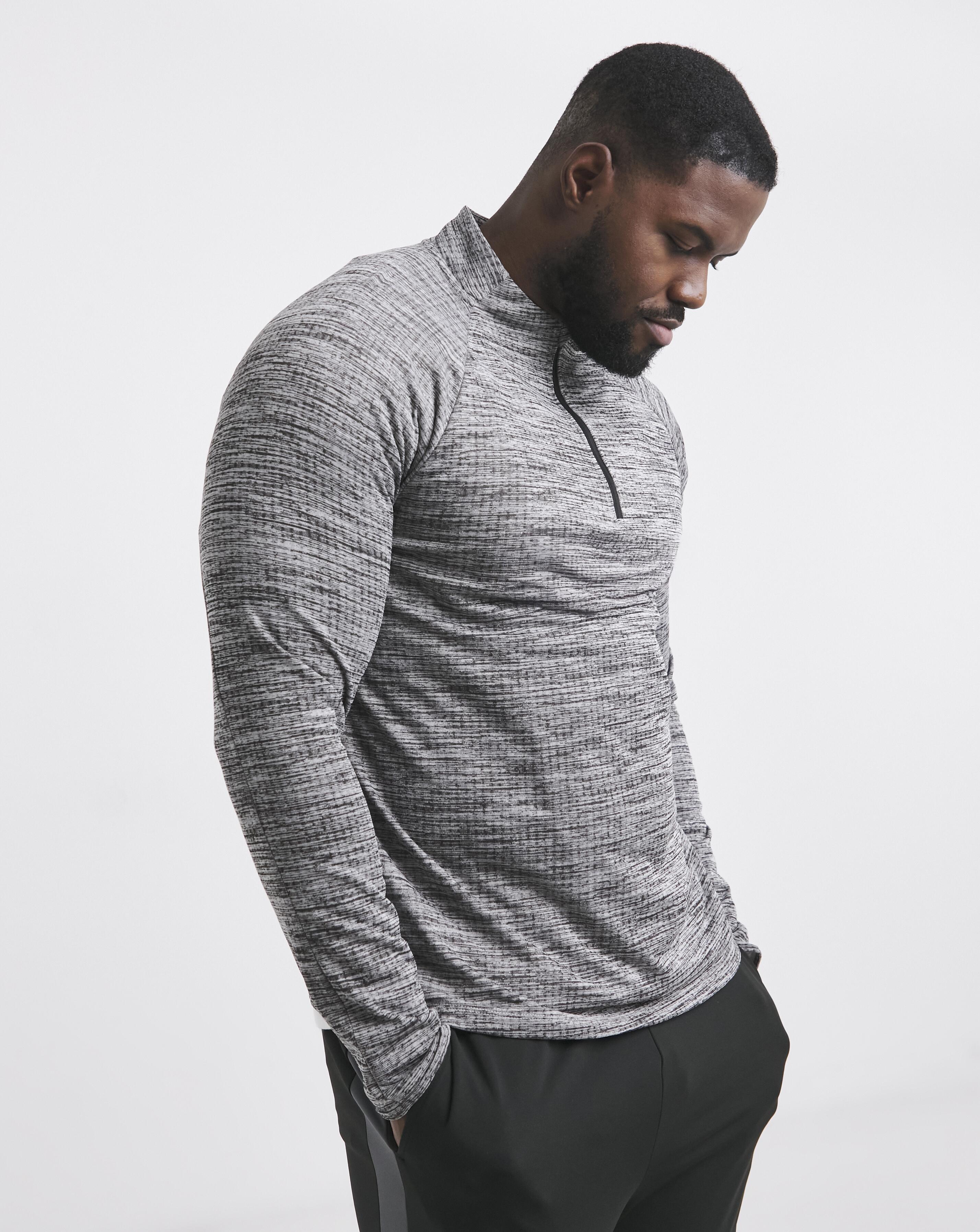 Active Grid Fleece Lined Track Top