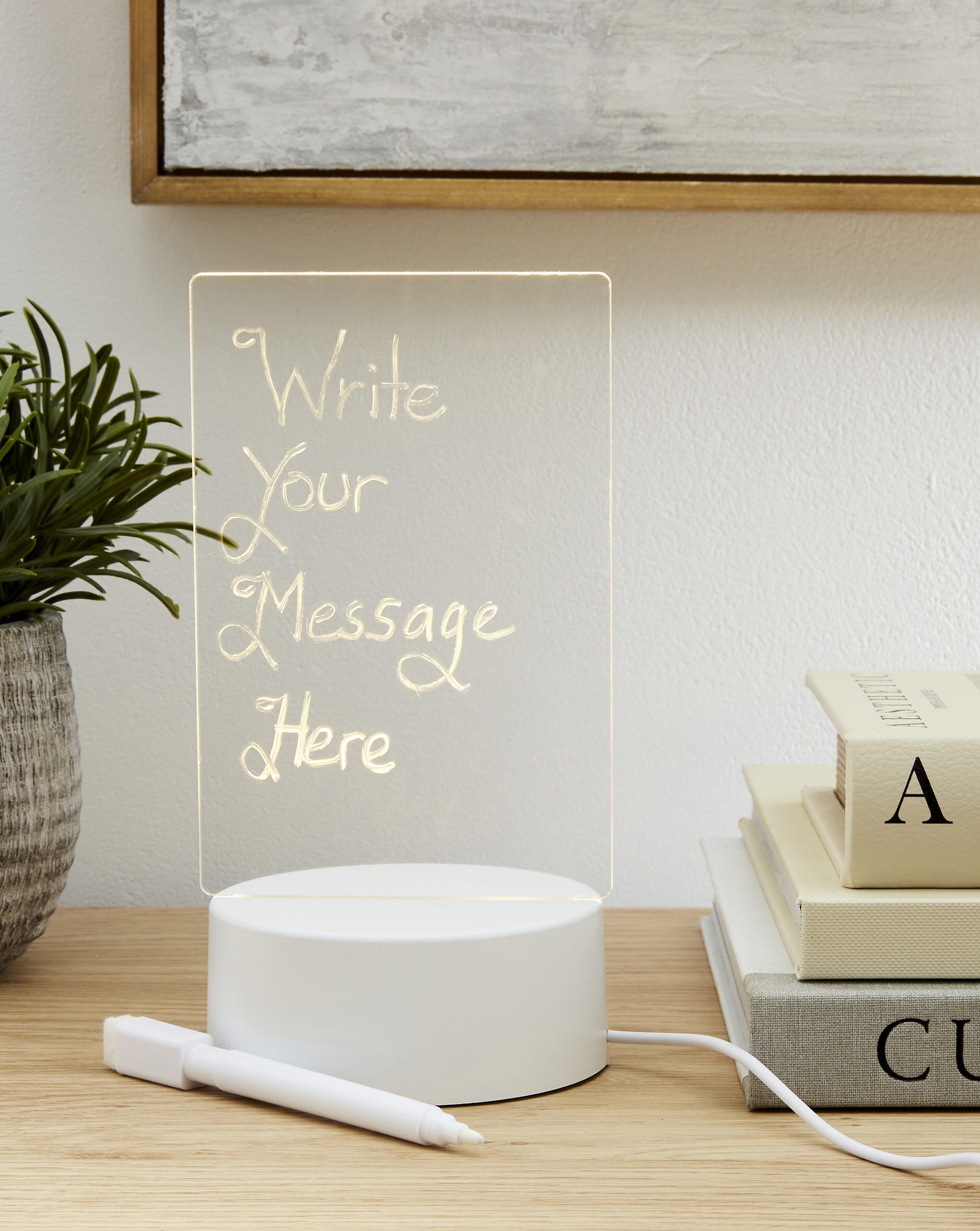 Light Up Memo Board