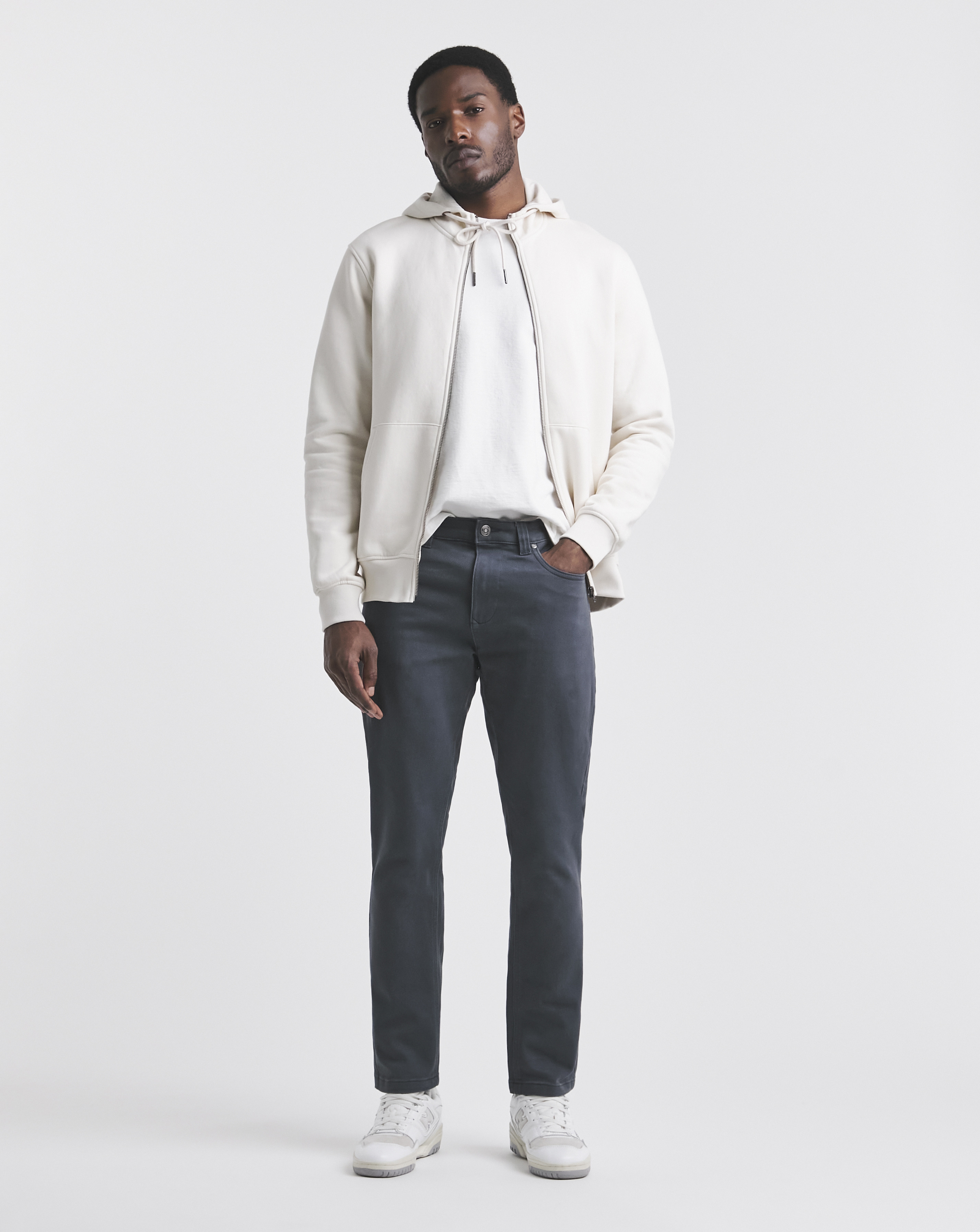 Union Straight Stretch Gabardine Jean