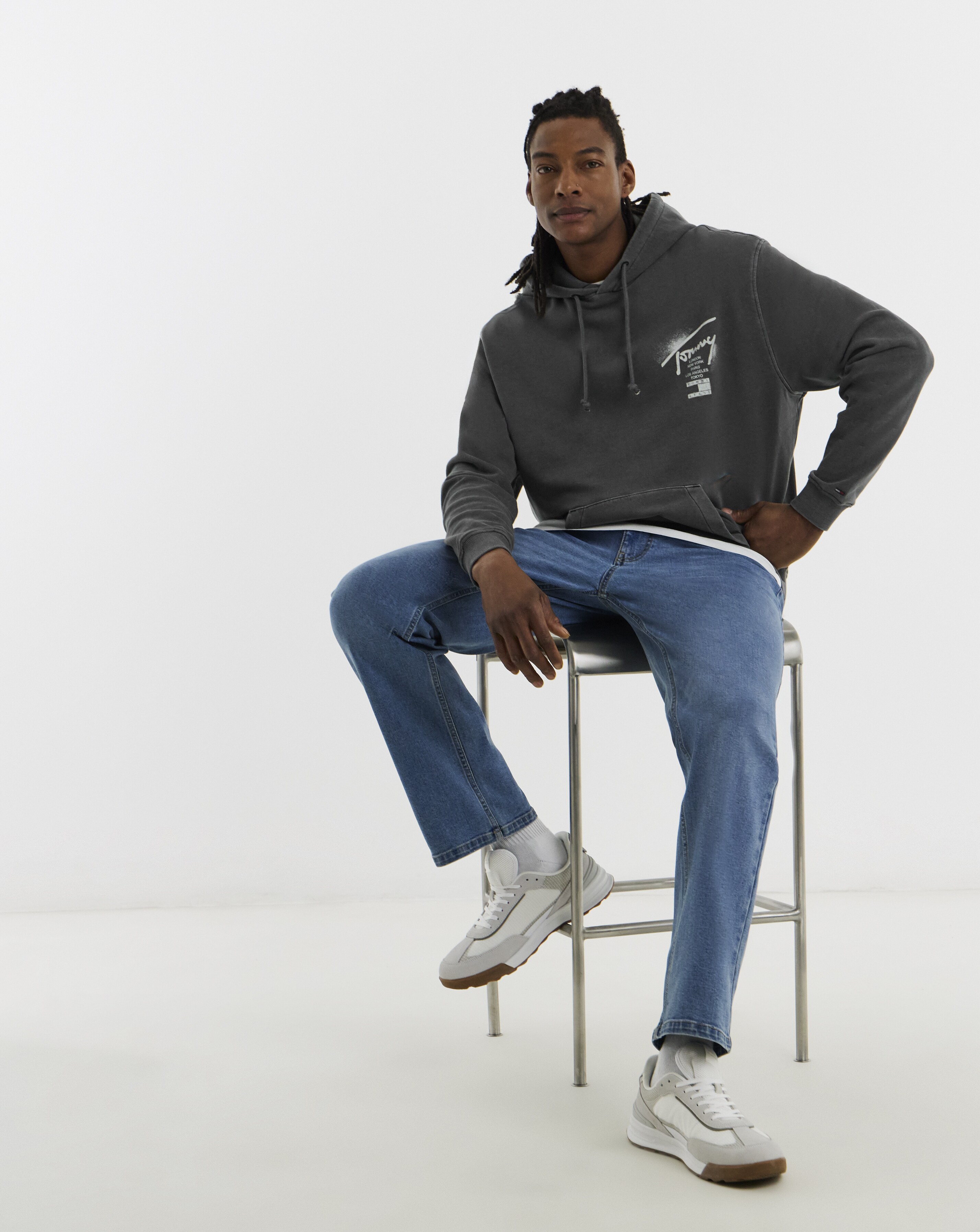 Tommy Jeans Neon Washed Signature Hoodie