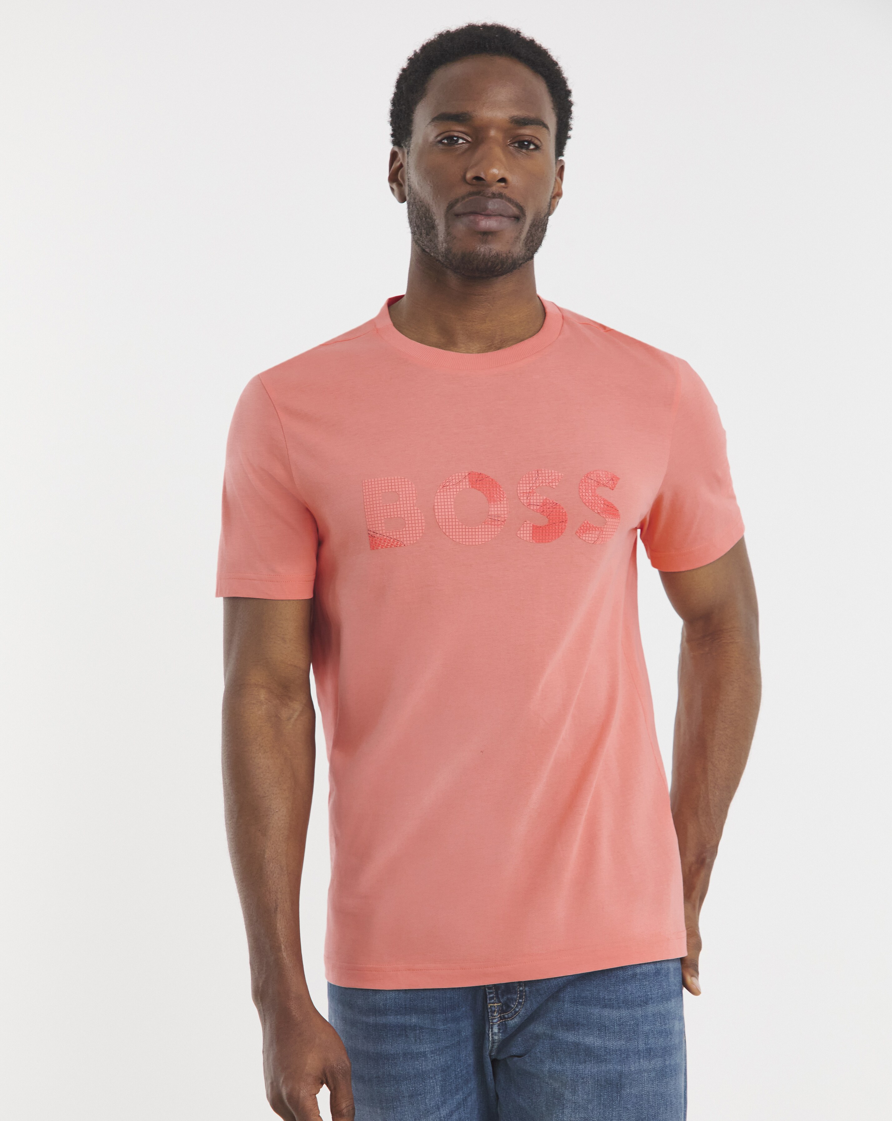 BOSS Short Sleeve Print Logo T-Shirt