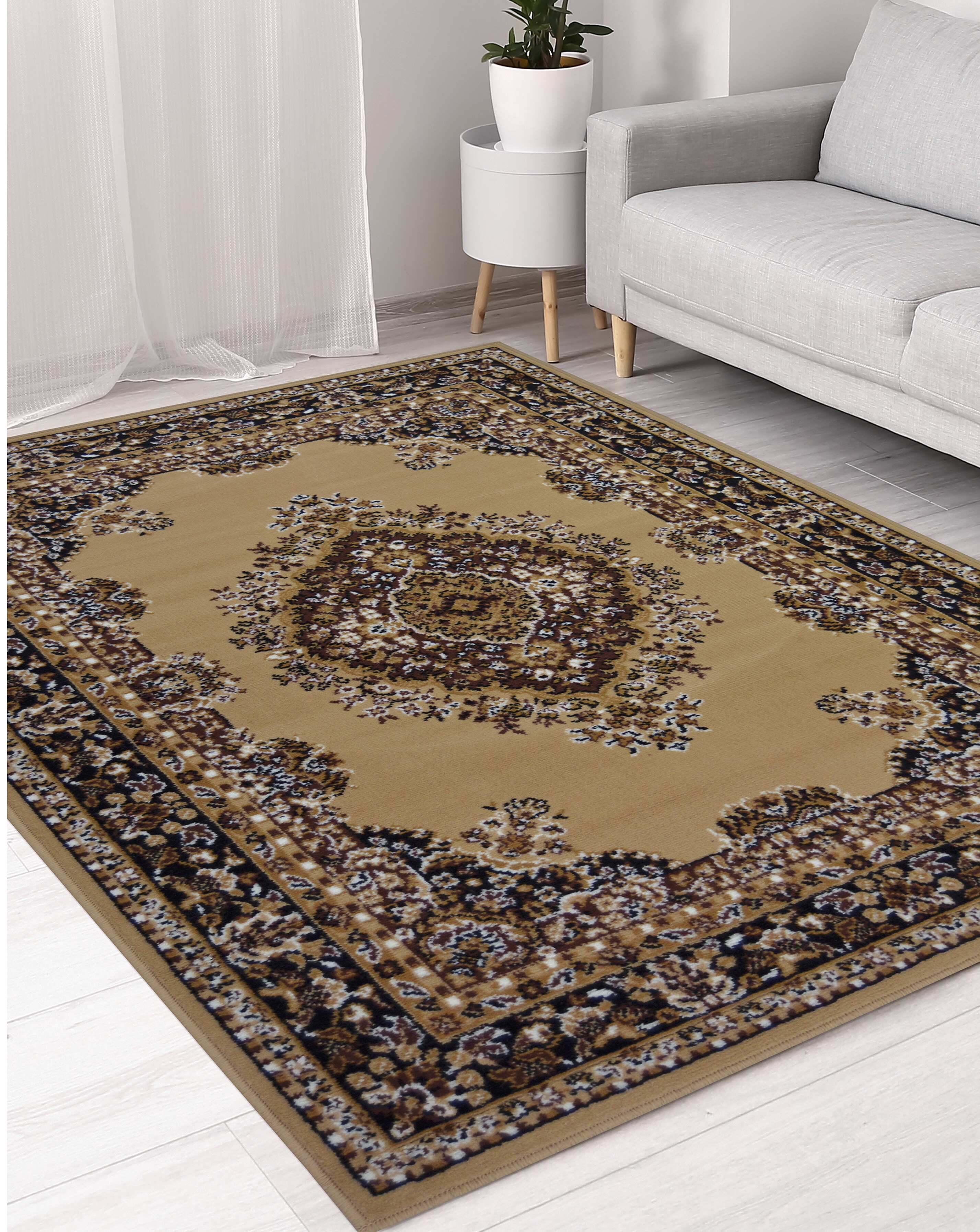 Homemaker - Traditional Medallion Rug - Polypropylene Pile - 200x290