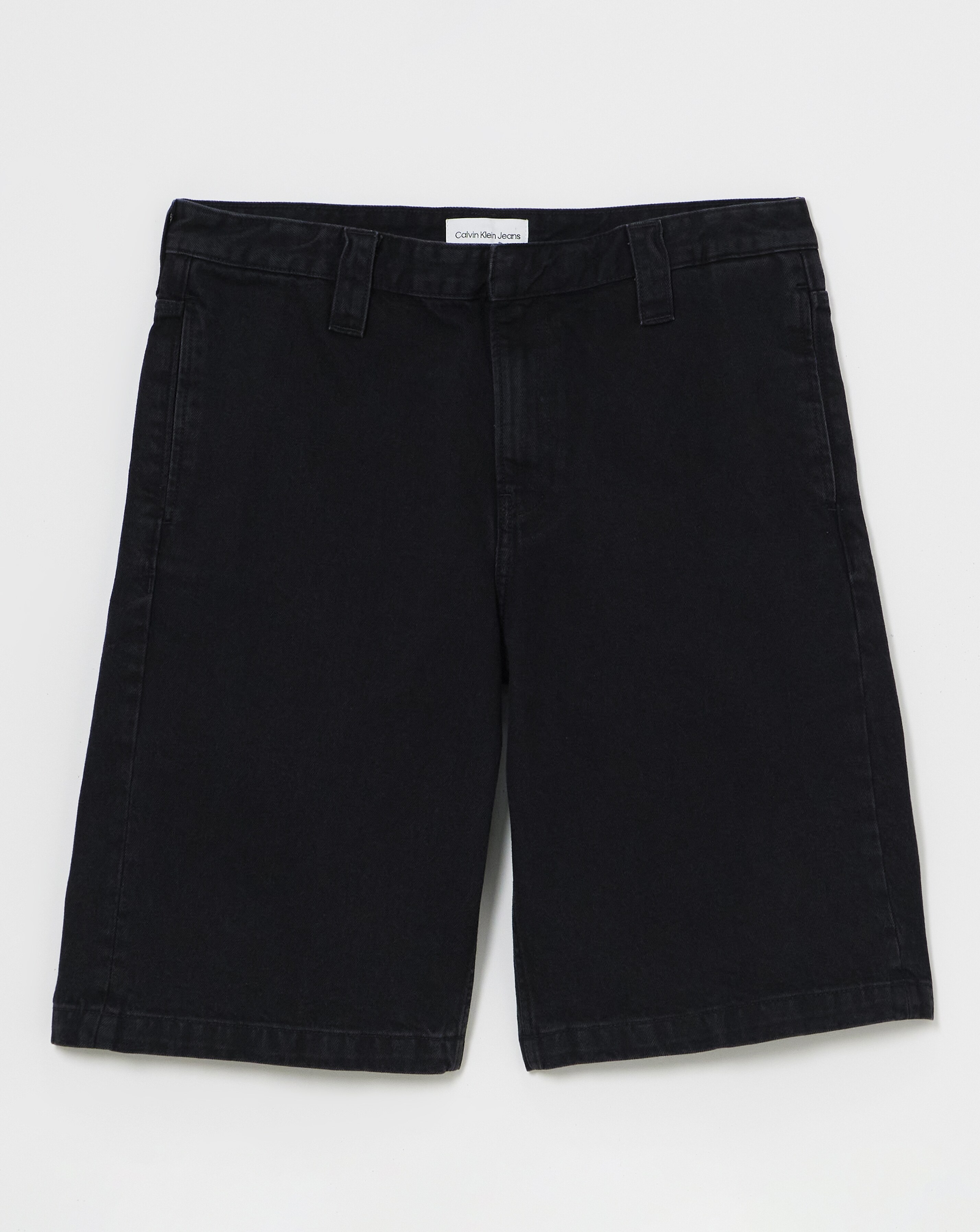 Calvin Klein Jeans Black Denim Shorts