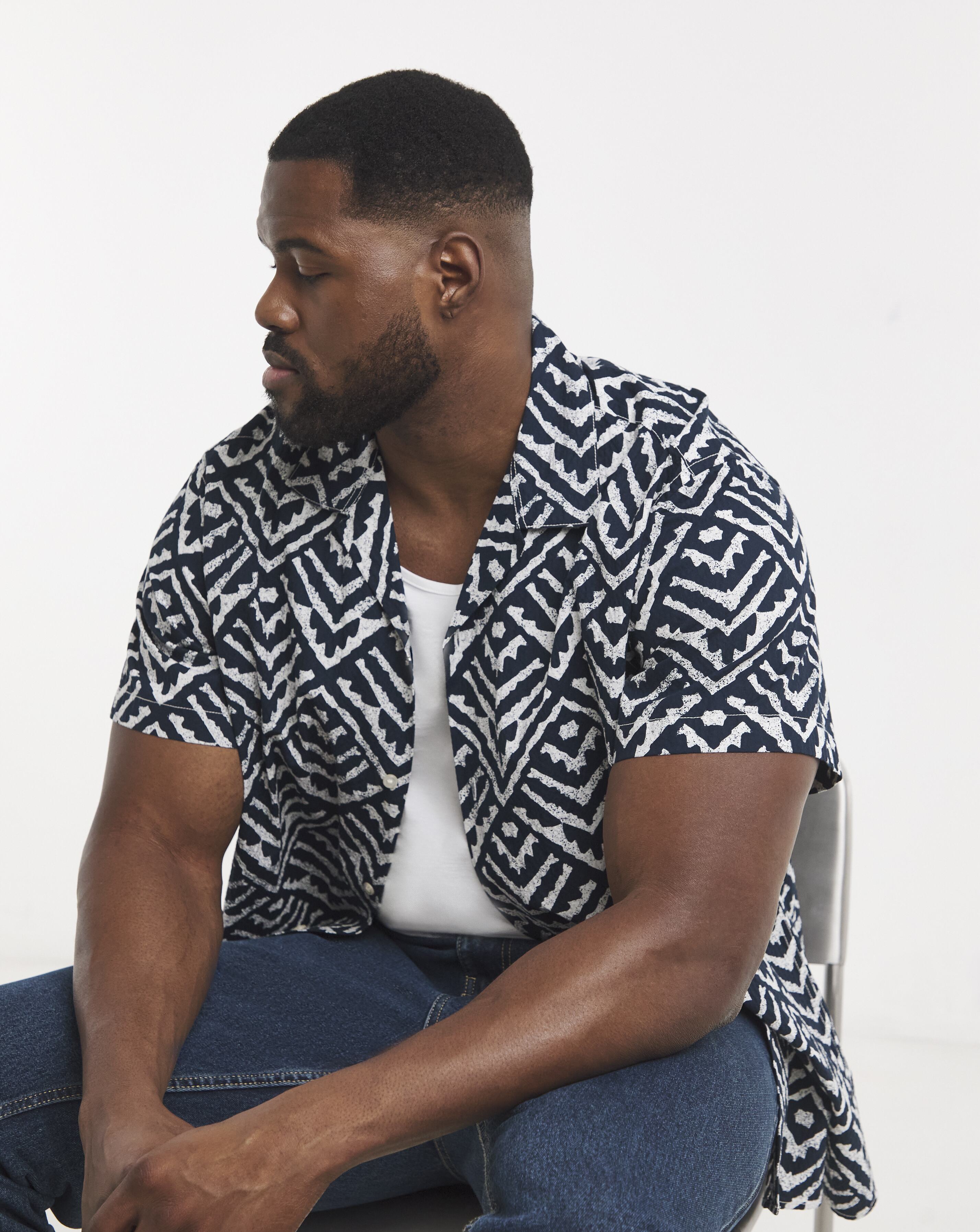 Jack & Jones Milo Textured Resort Shirt