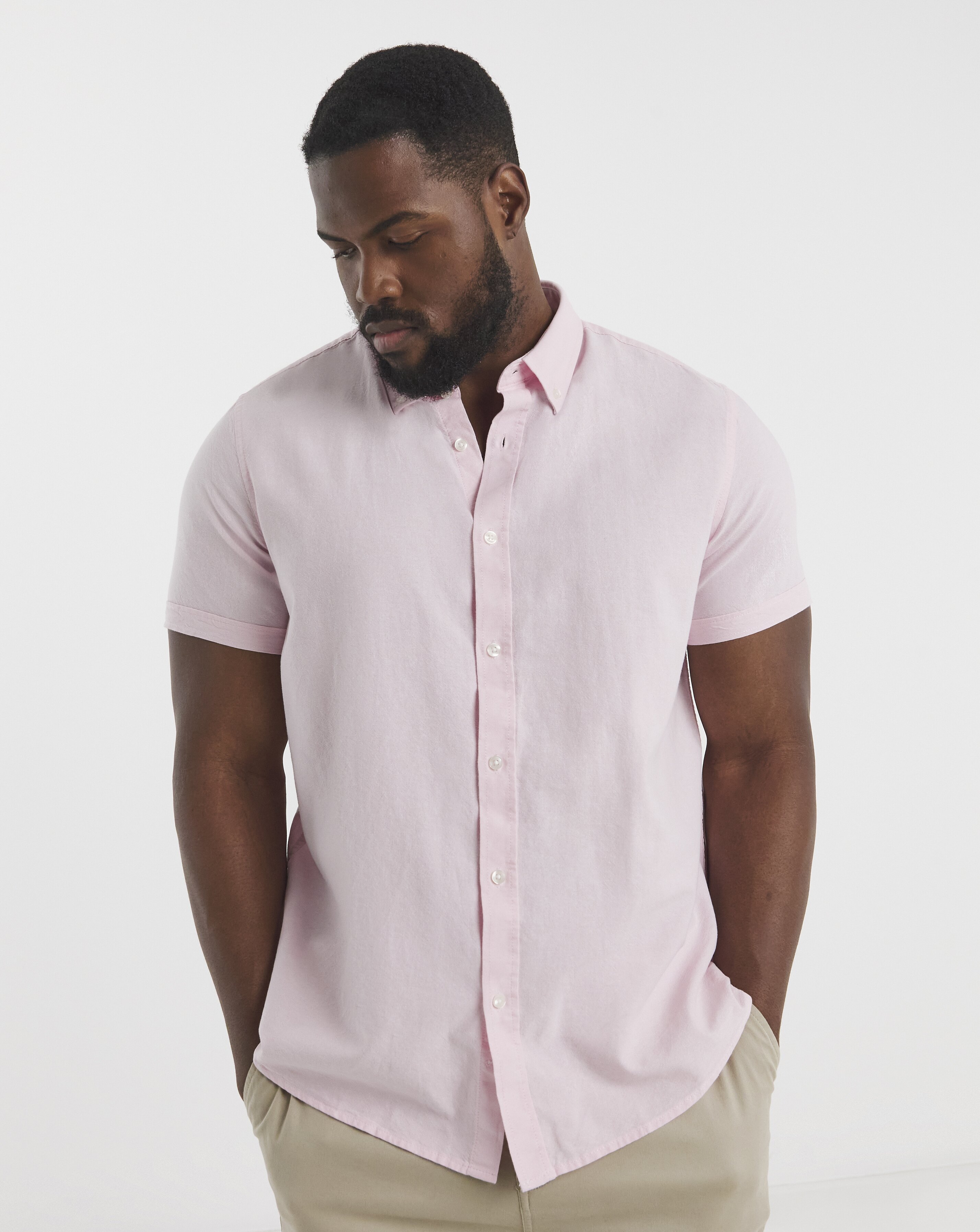 Short Sleeve Oxford Shirt Regular