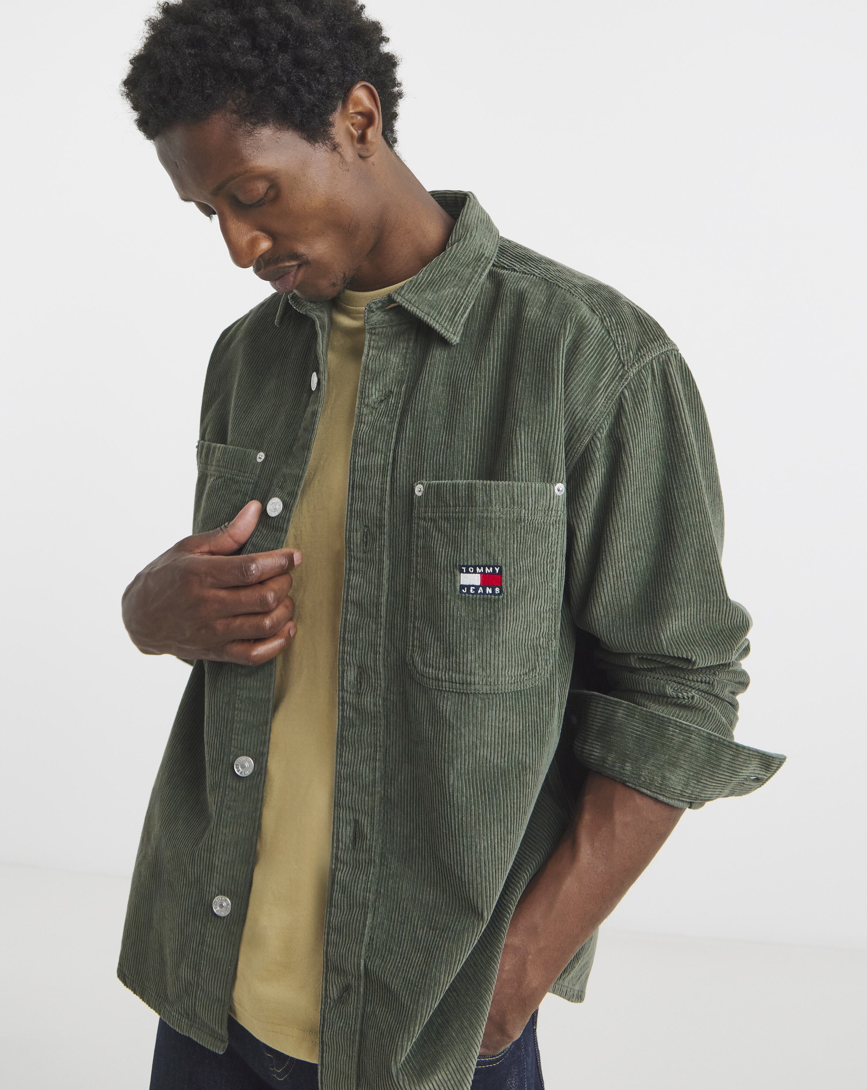 Tommy Jeans Cord Shirt - Green