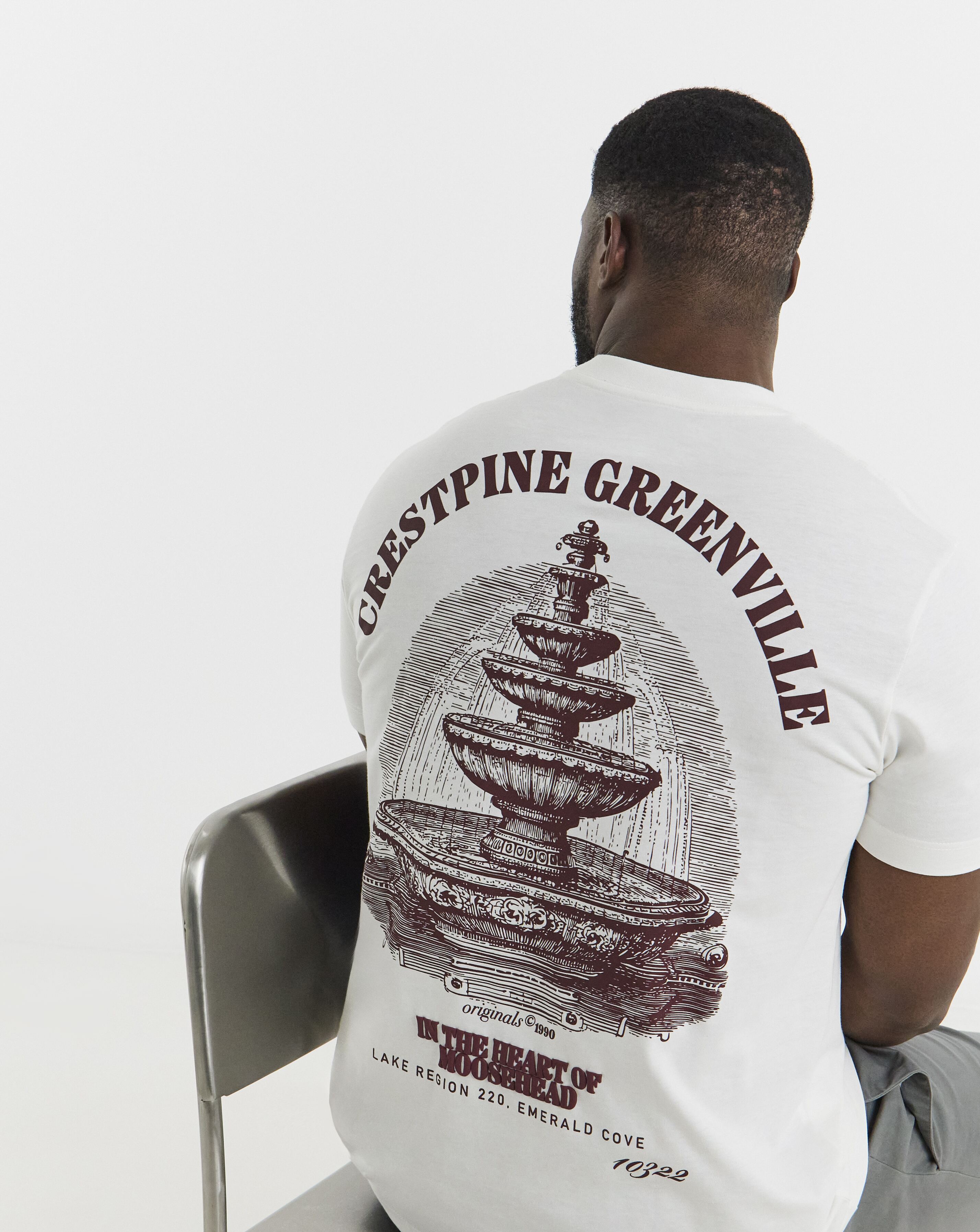 Jack & Jones Greenville Fountain T-Shirt
