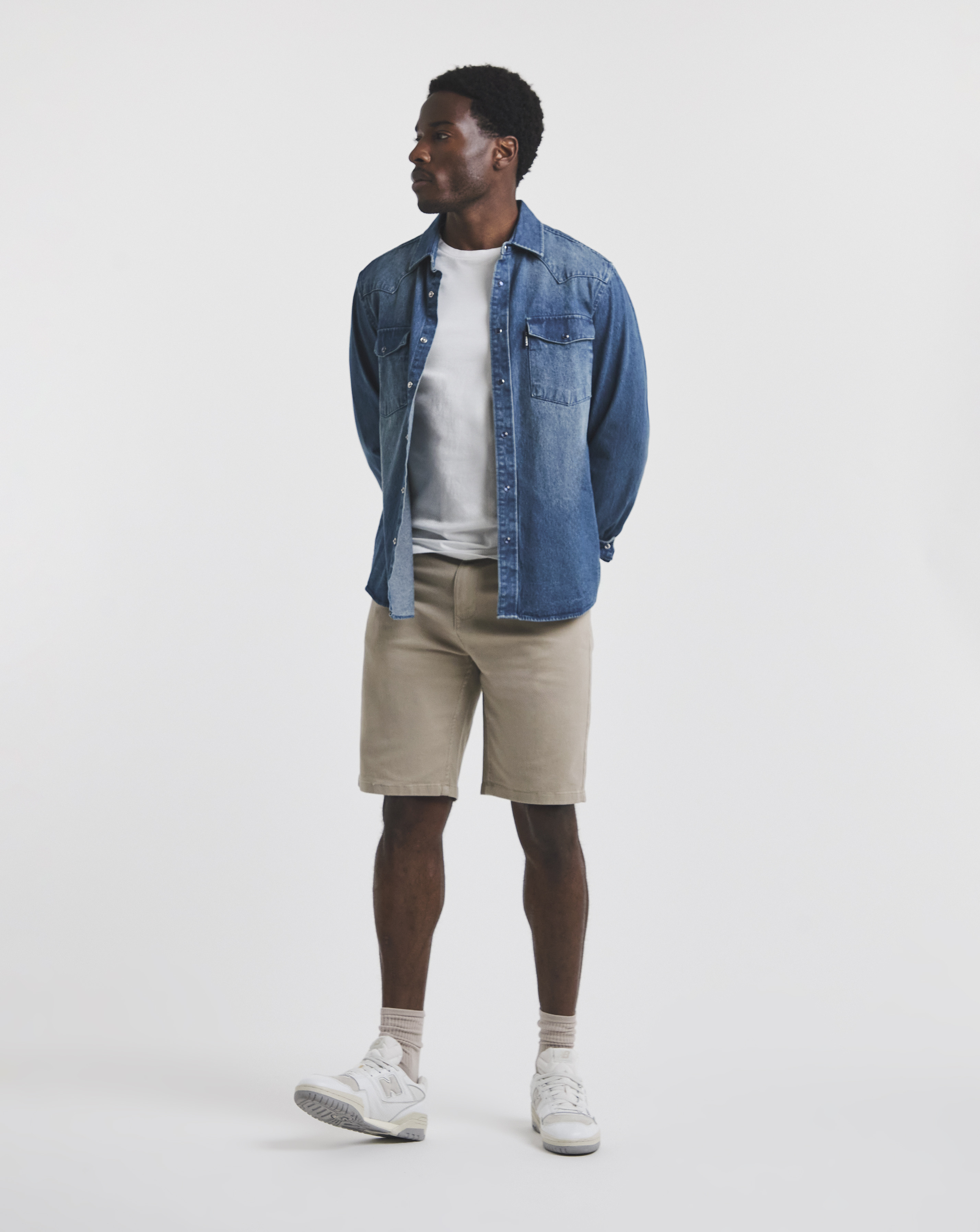 Union Gabardine Stretch Short