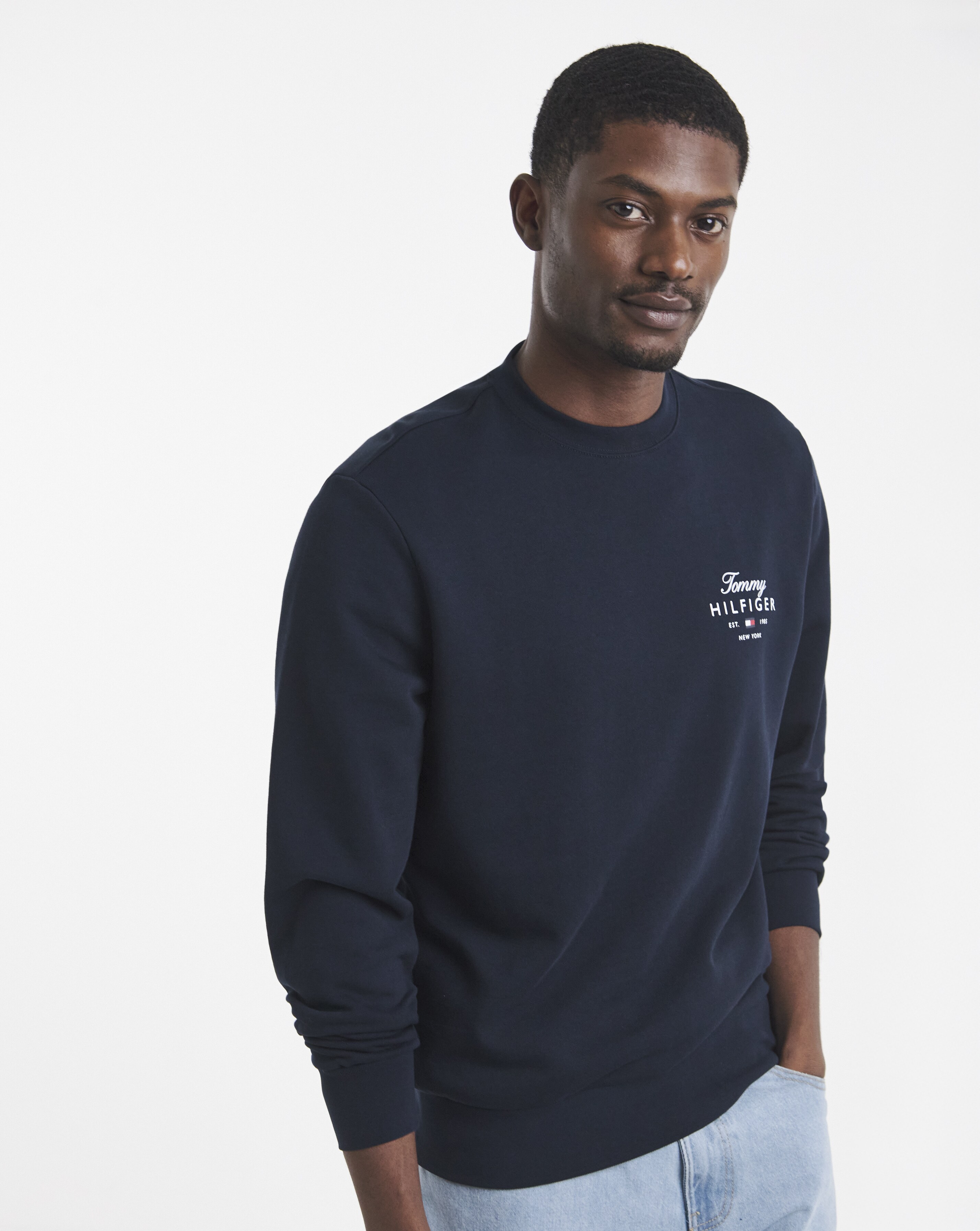New In - Tommy Hilfiger Script Sweatshirt
