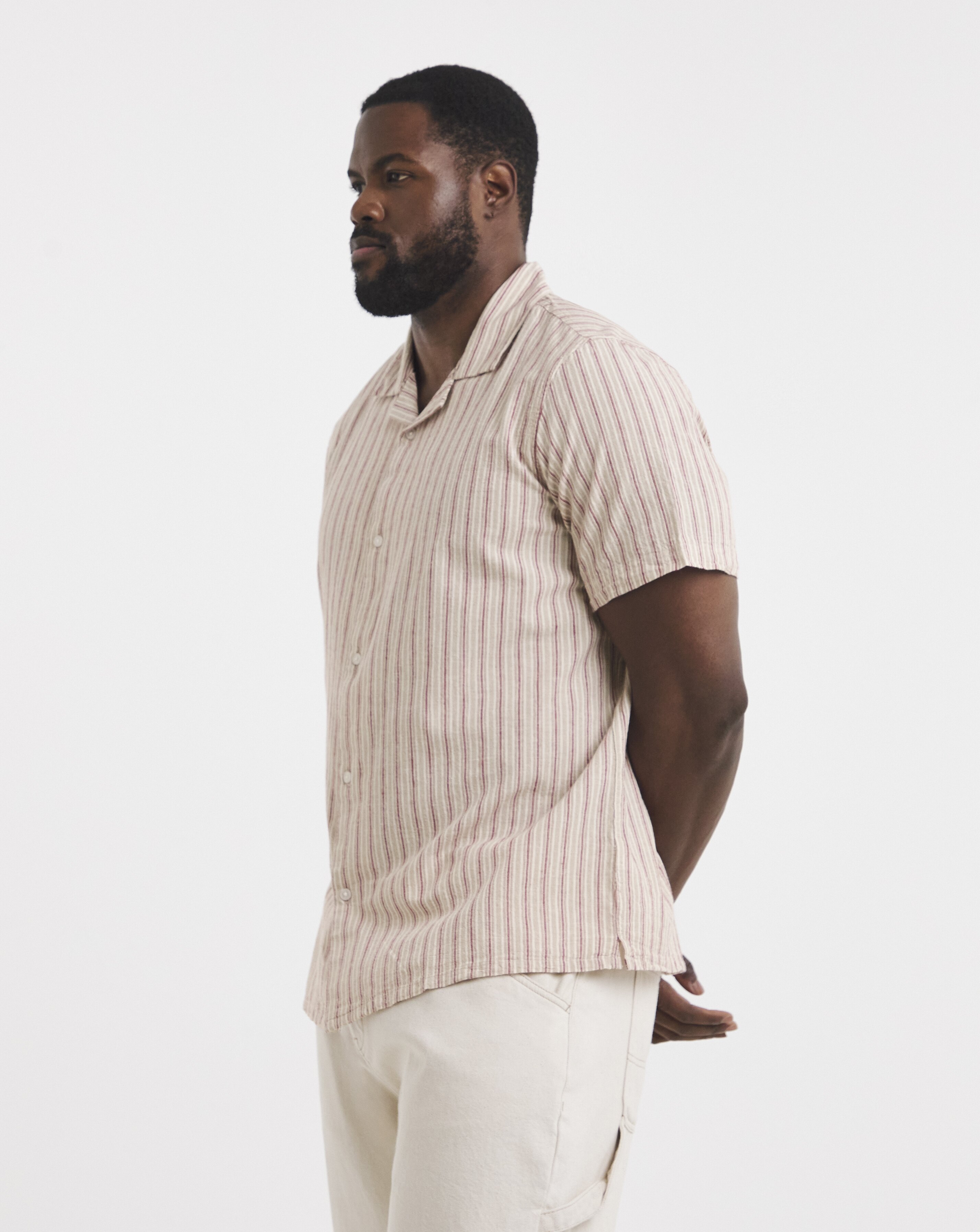 New In - Revere Collar Short Sleeve Shirt