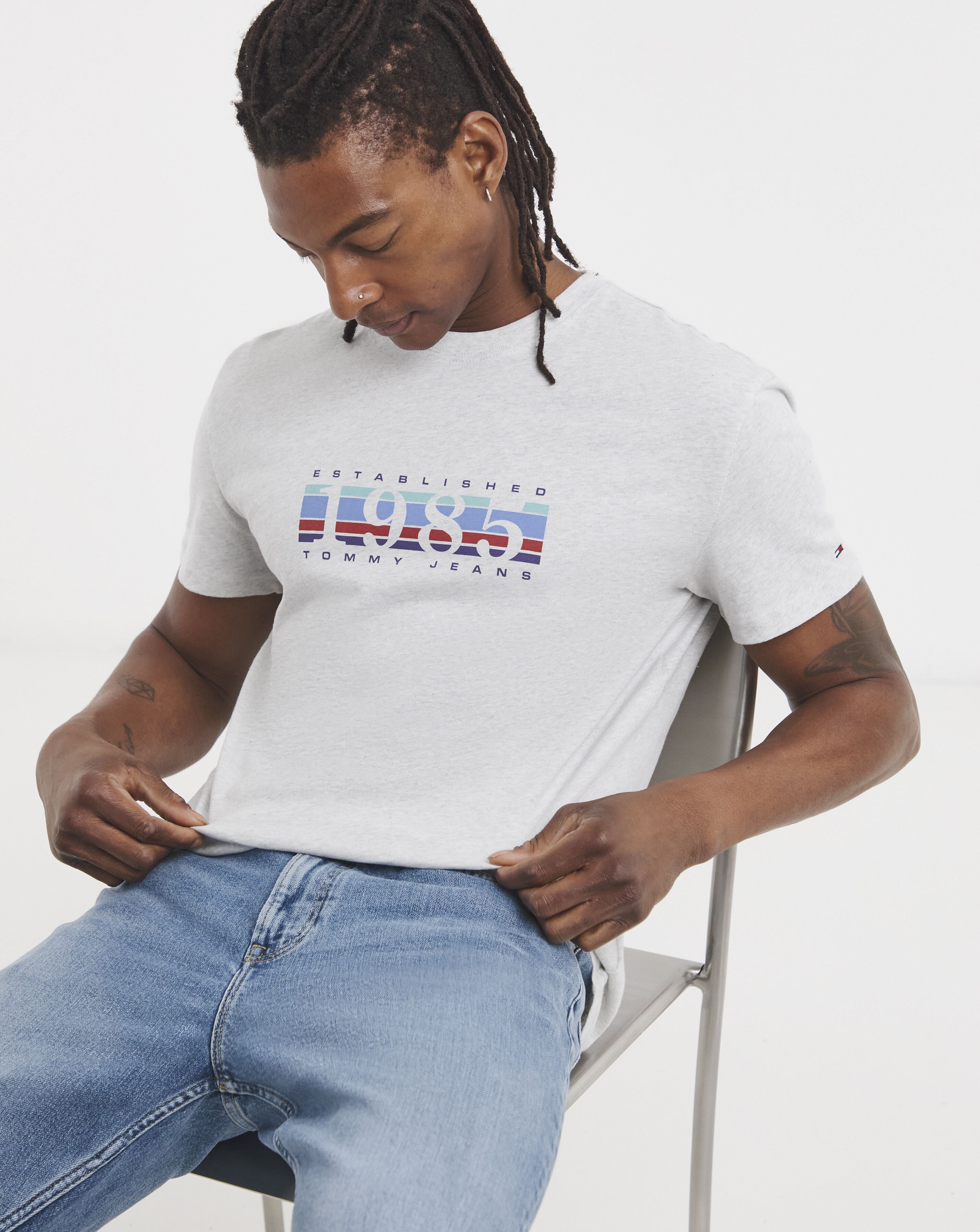 Tommy Jeans T-Shirt - Grey Heather