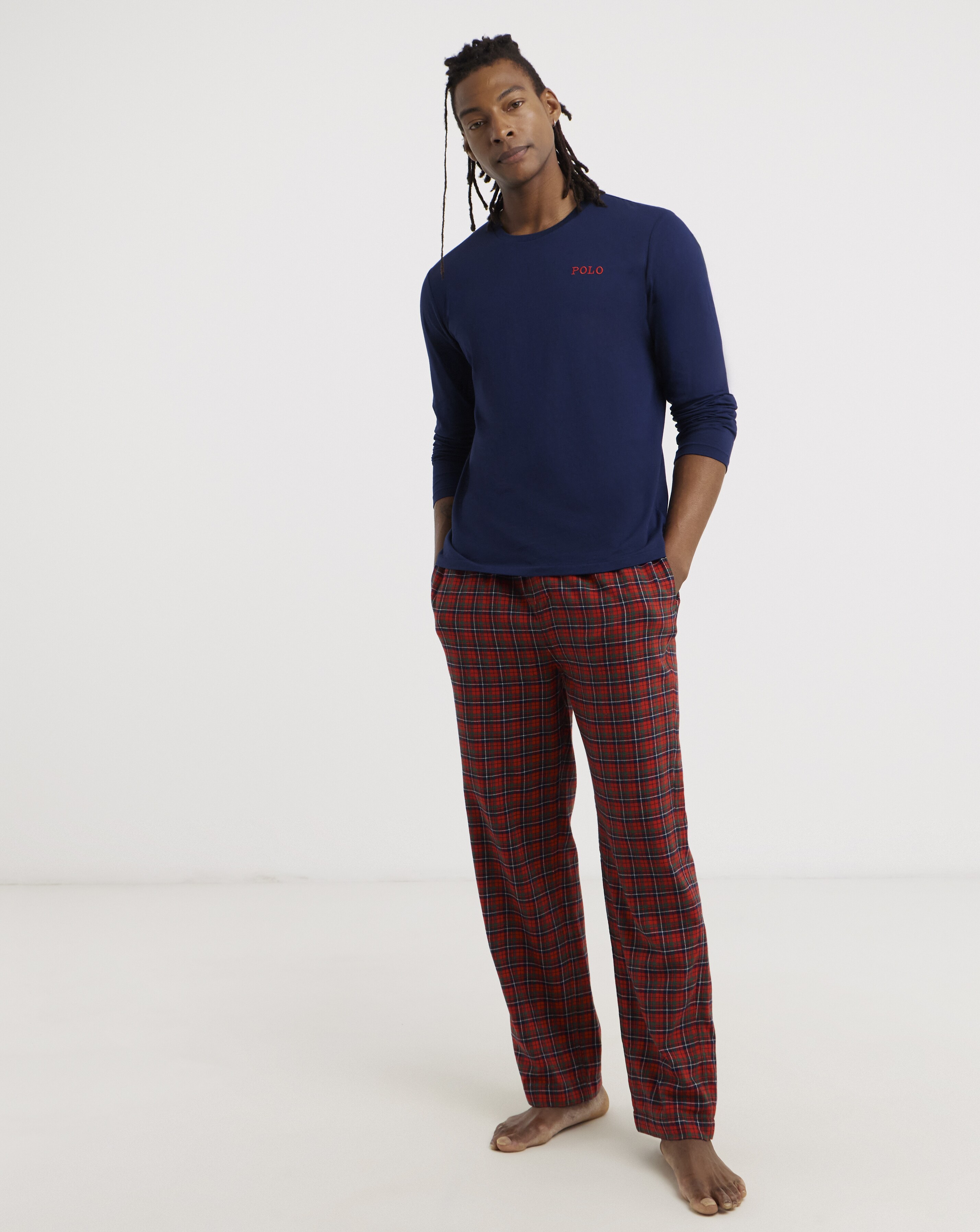 Polo Ralph Lauren Men's Set - XL - Navy/Red