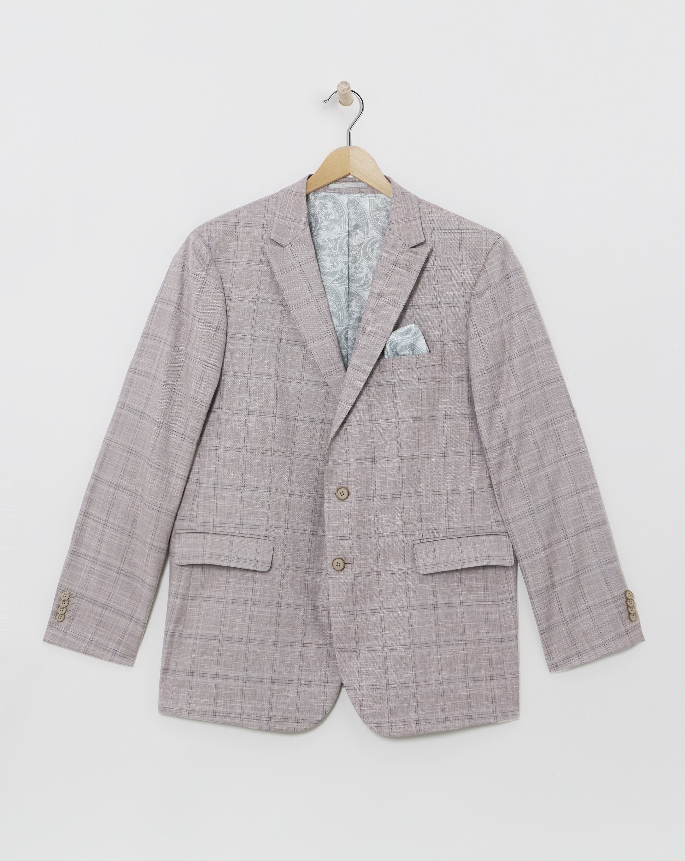 Check Suit Jacket