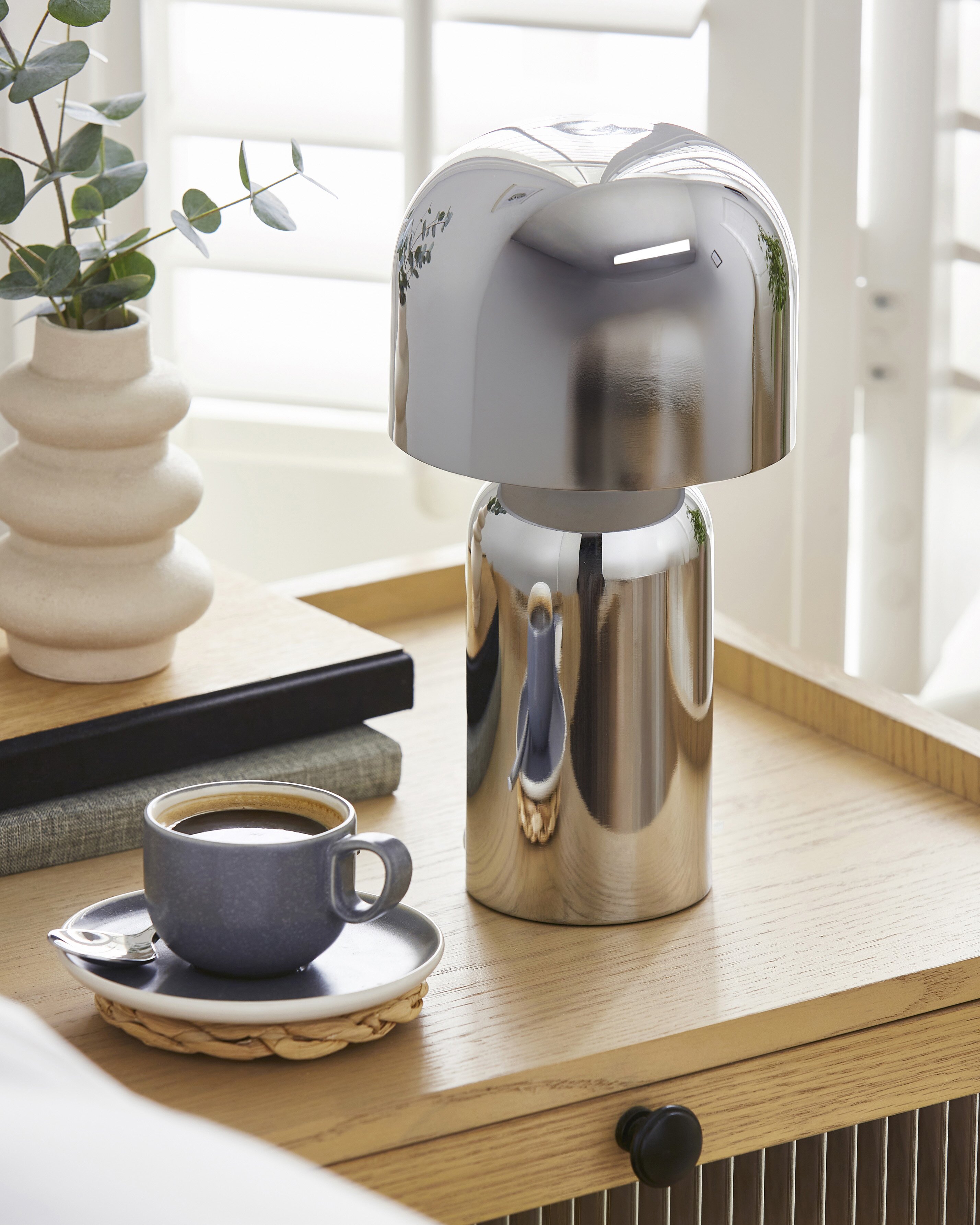Mushroom Wireless Rechargeable LED Lamp