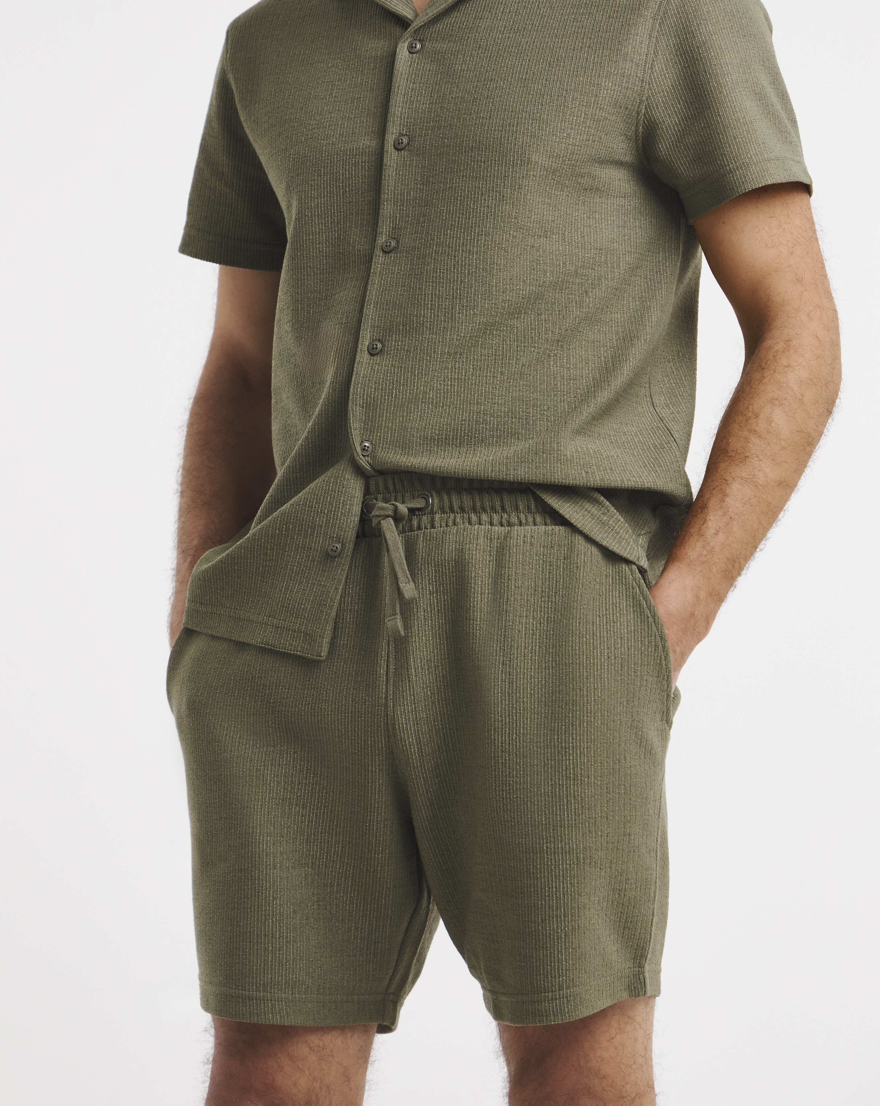 Textured Jersey Co-Ord short