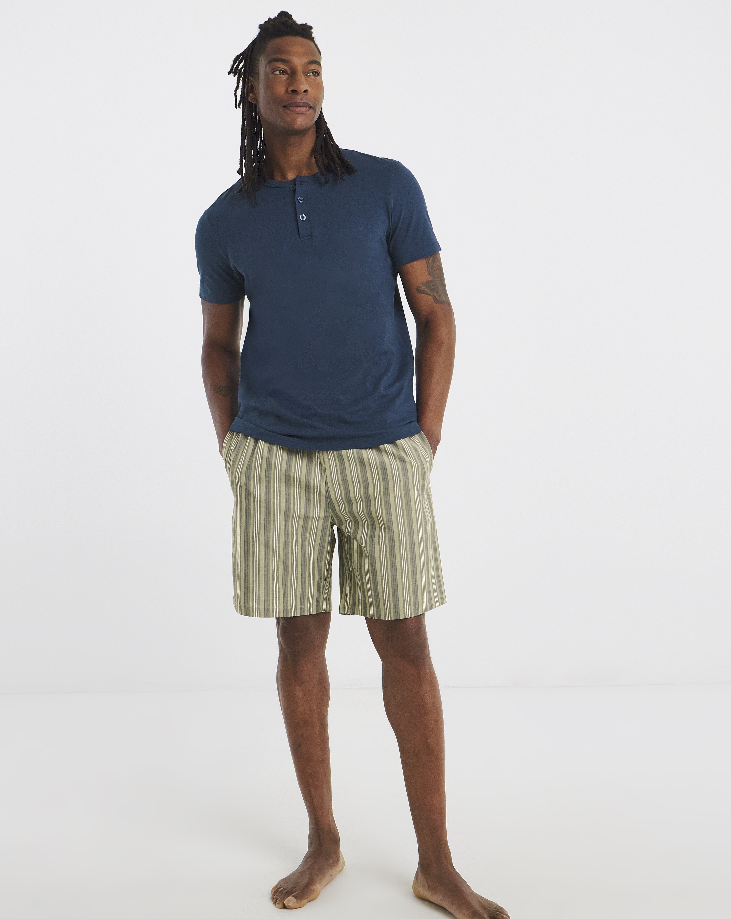 Grandad T-Shirt & Short Pyjama Set