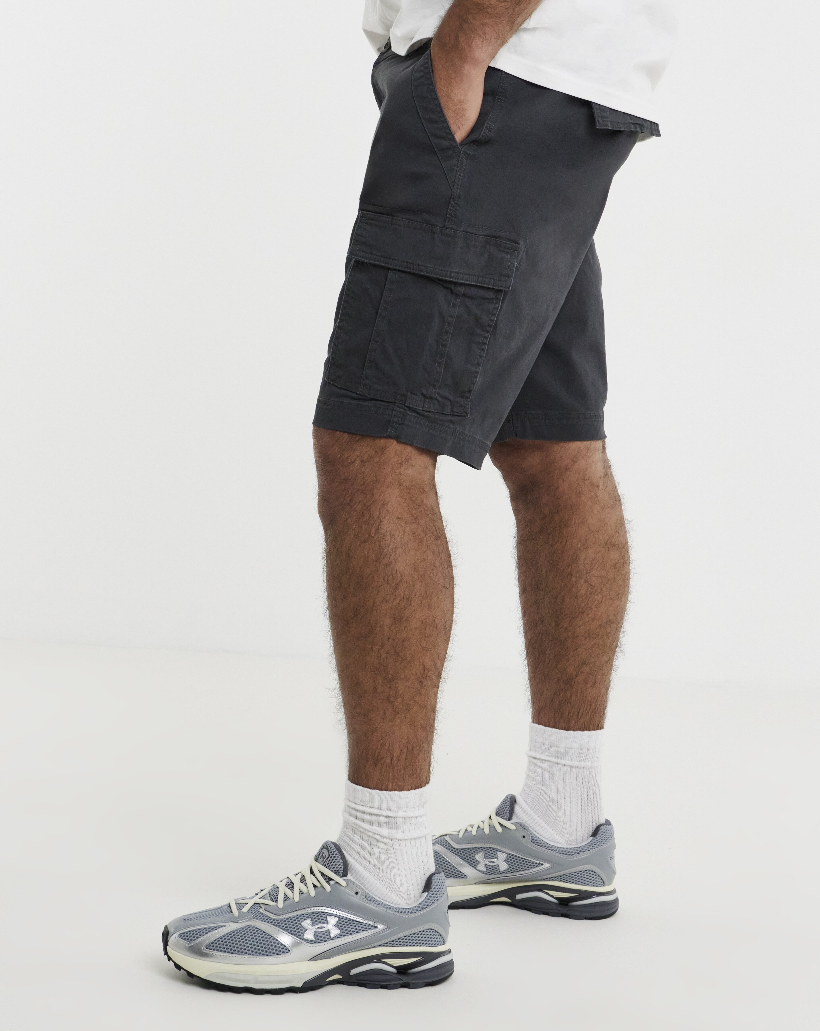 Cotton Stretch Cargo Short