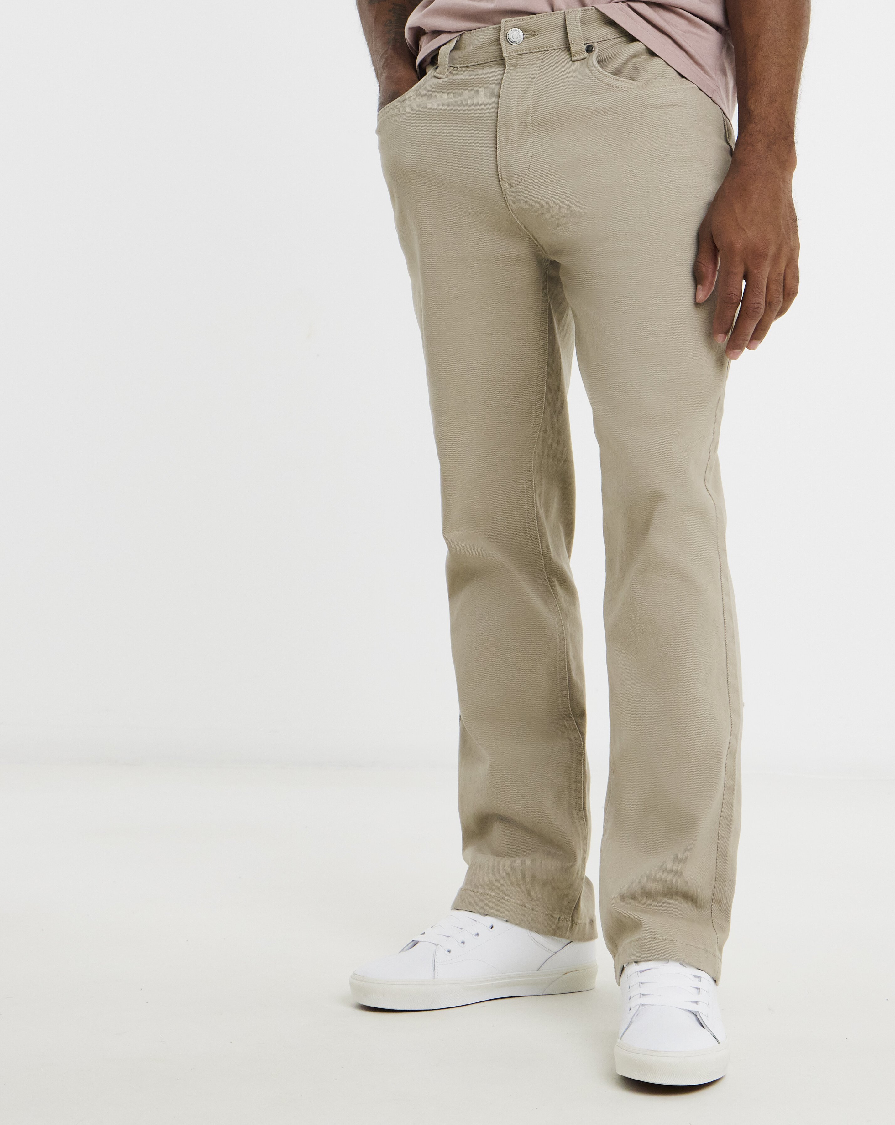 Union Loose Fit Stretch Gabardine Jeans