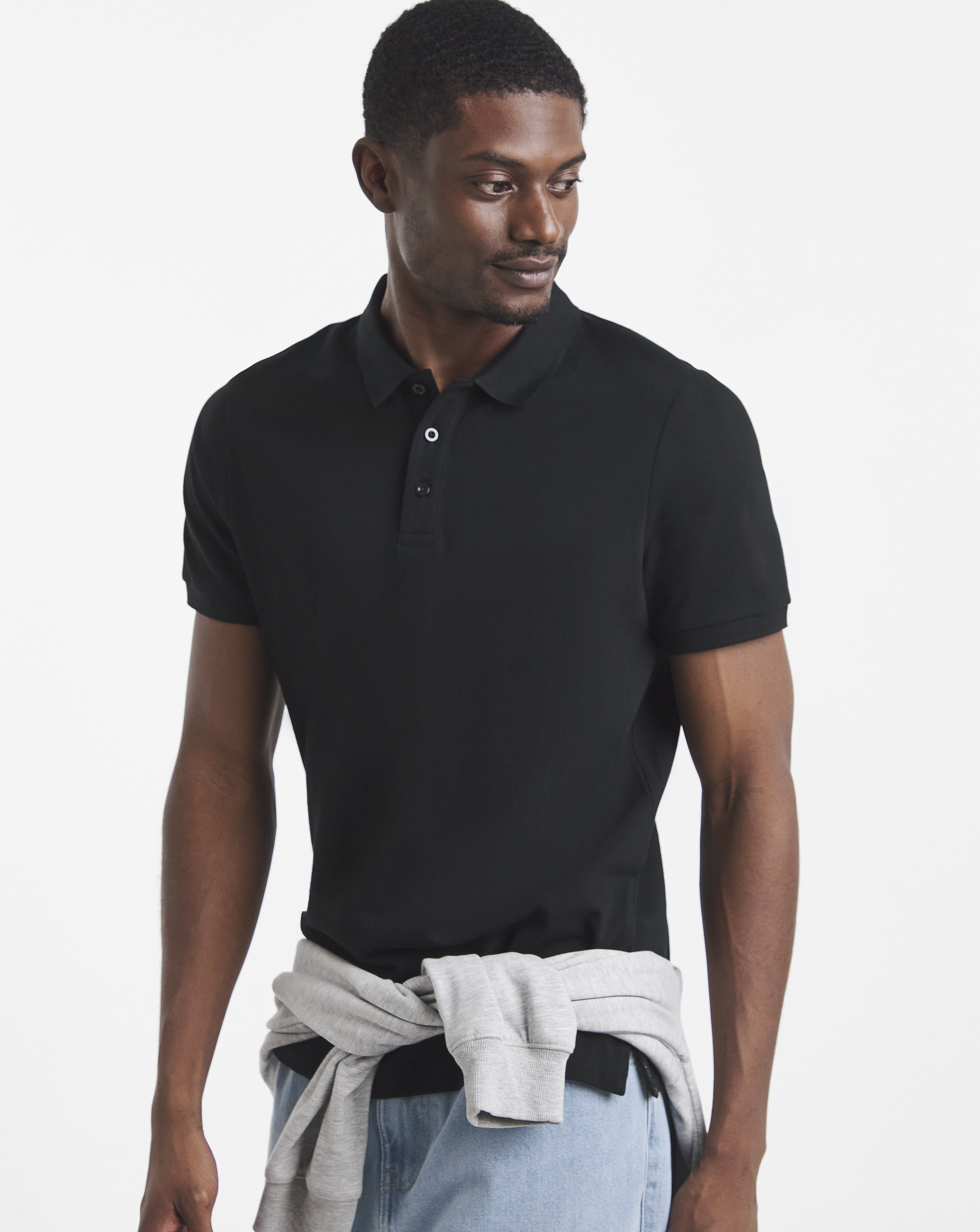 Pure Cotton Pique Polo