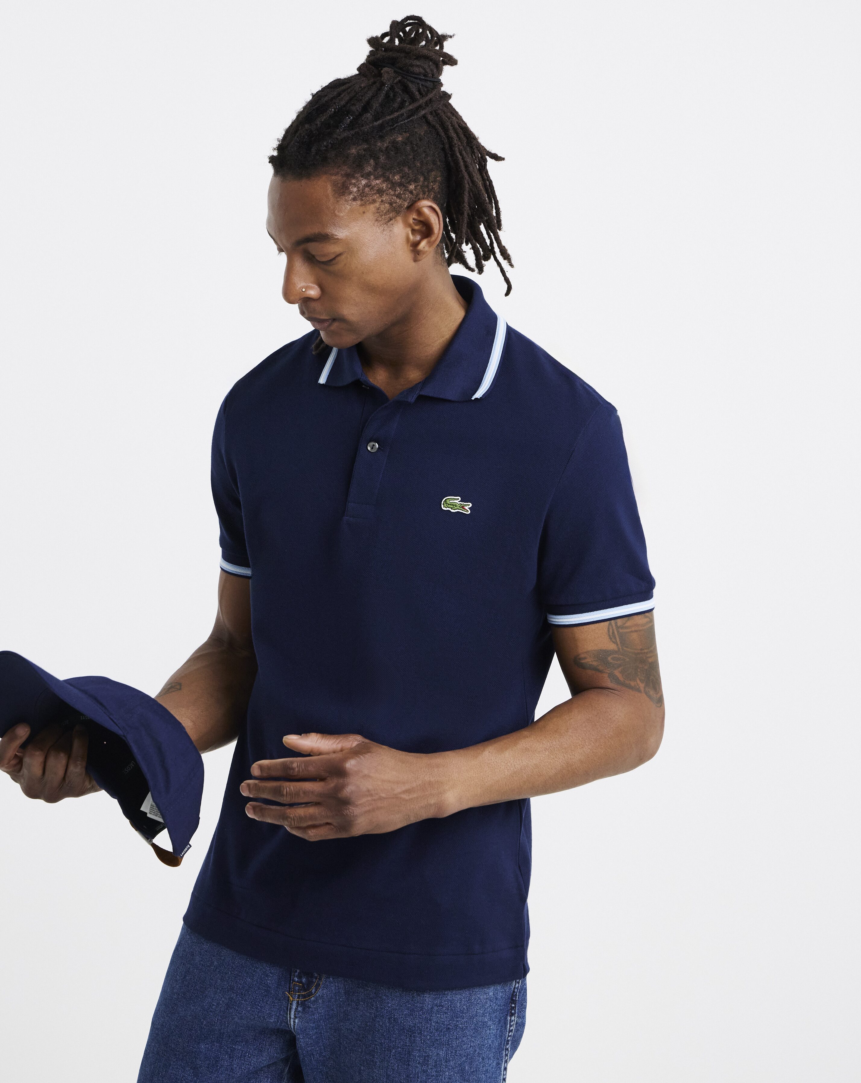 Lacoste Short Sleeve Tipped Polo
