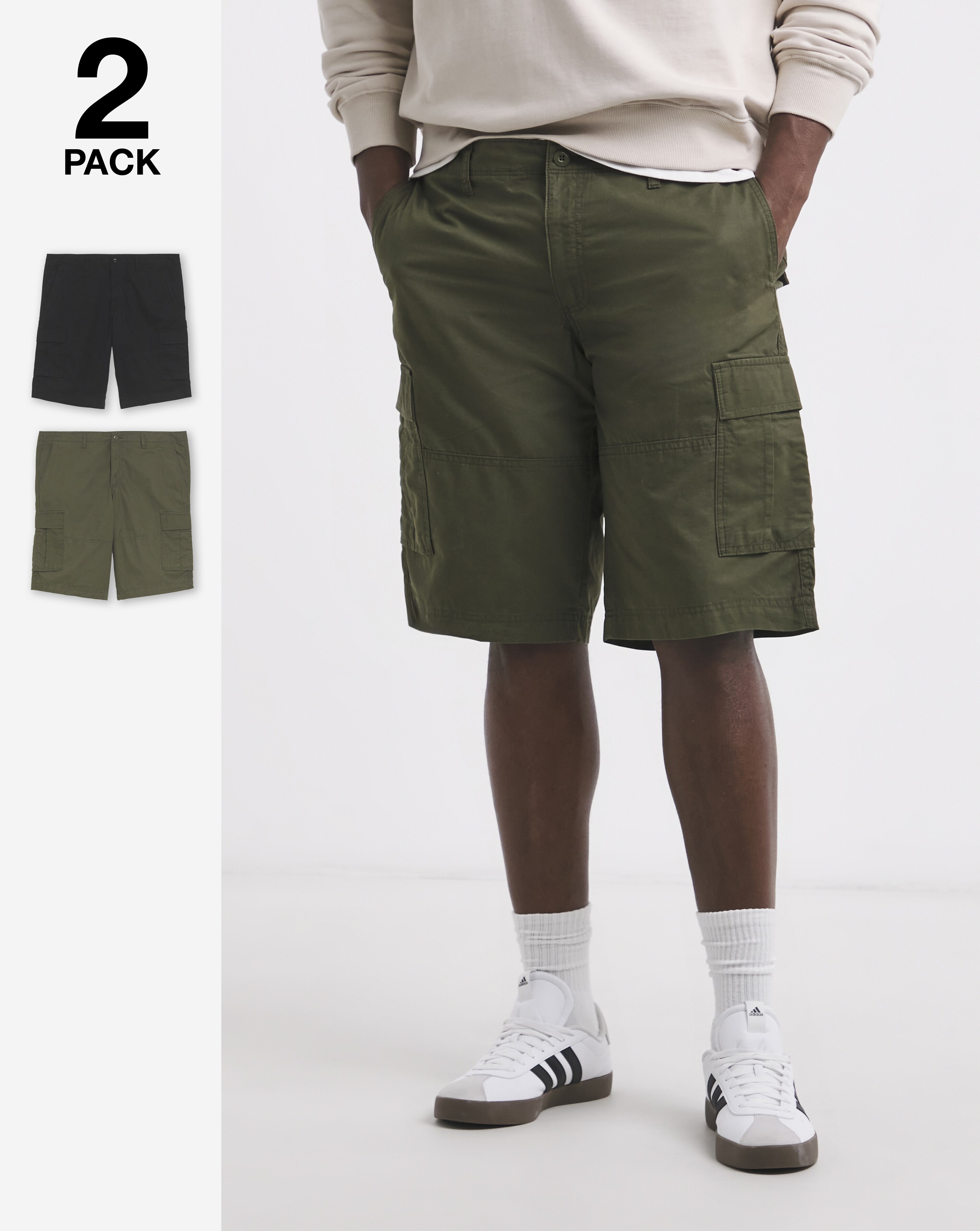 Jack & Jones Cole Cargo Short 2 Pack