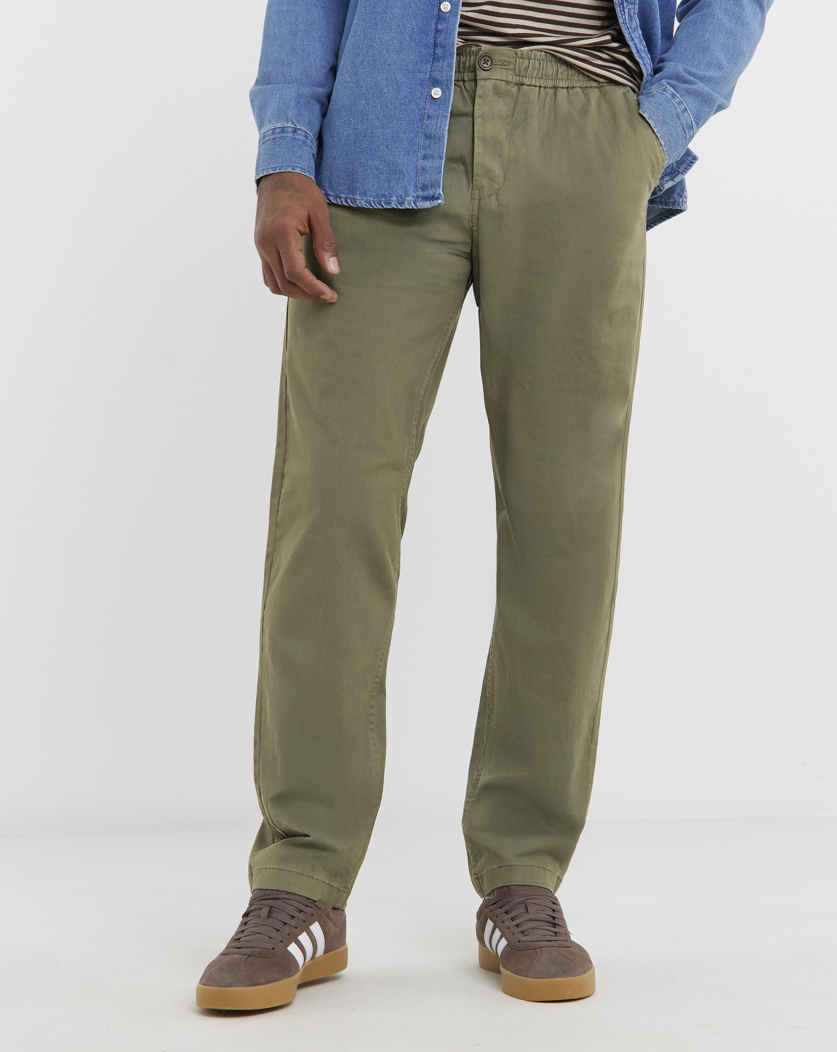 Fully Elasticated Straight Fit Chino