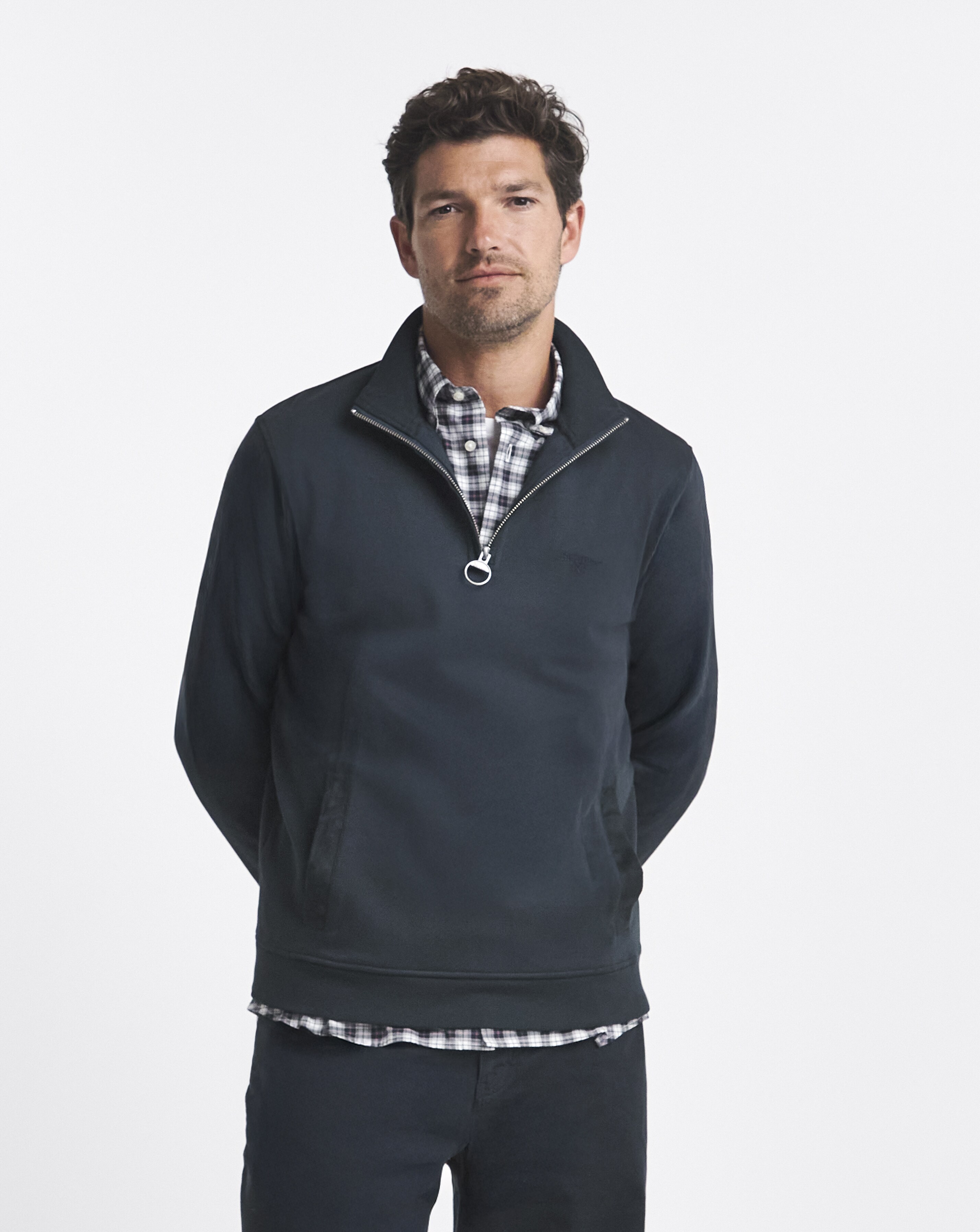 Barbour Interlock 1/2 Zip Sweatshirt