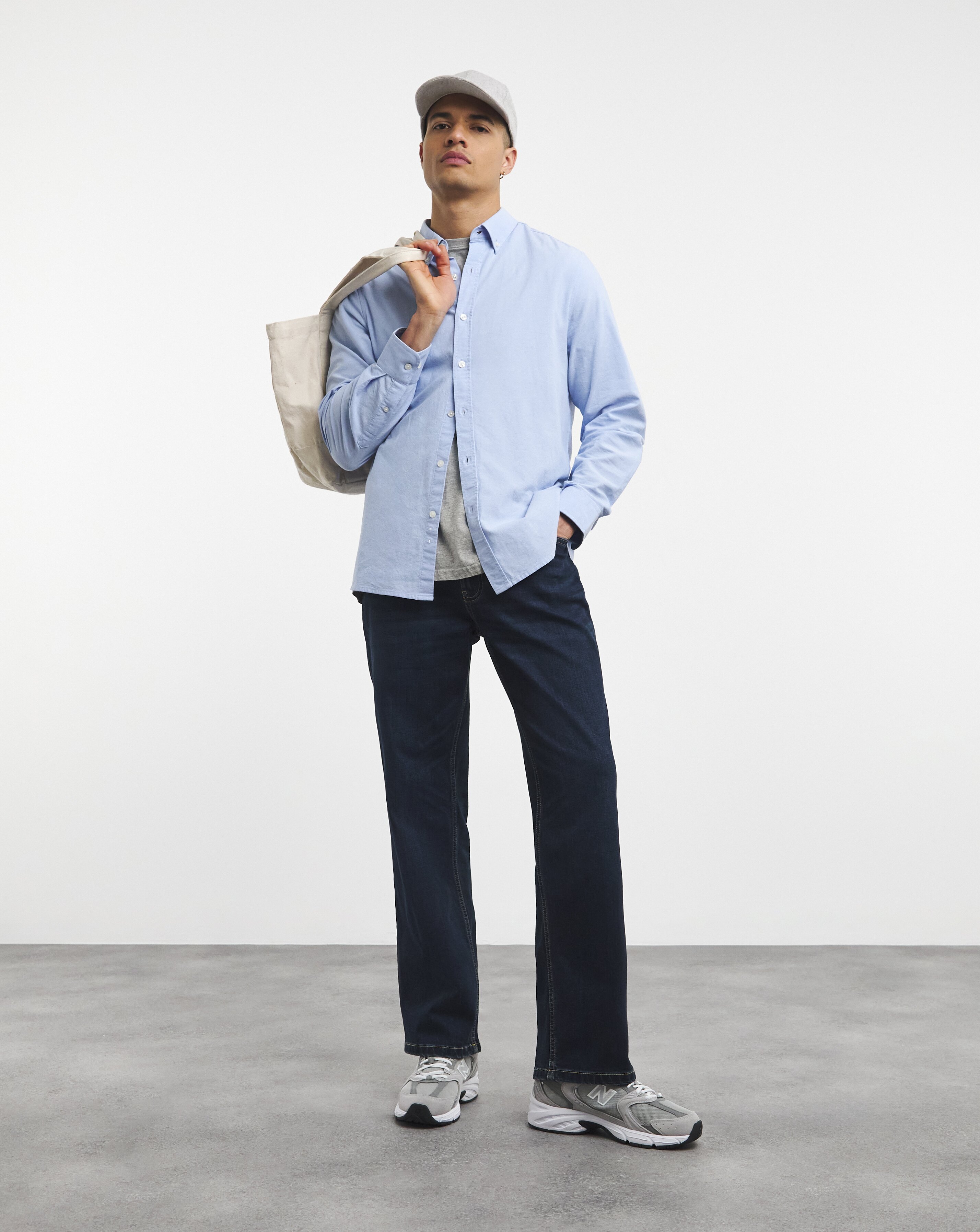 Loose Fit Stretch Jean Dark Wash