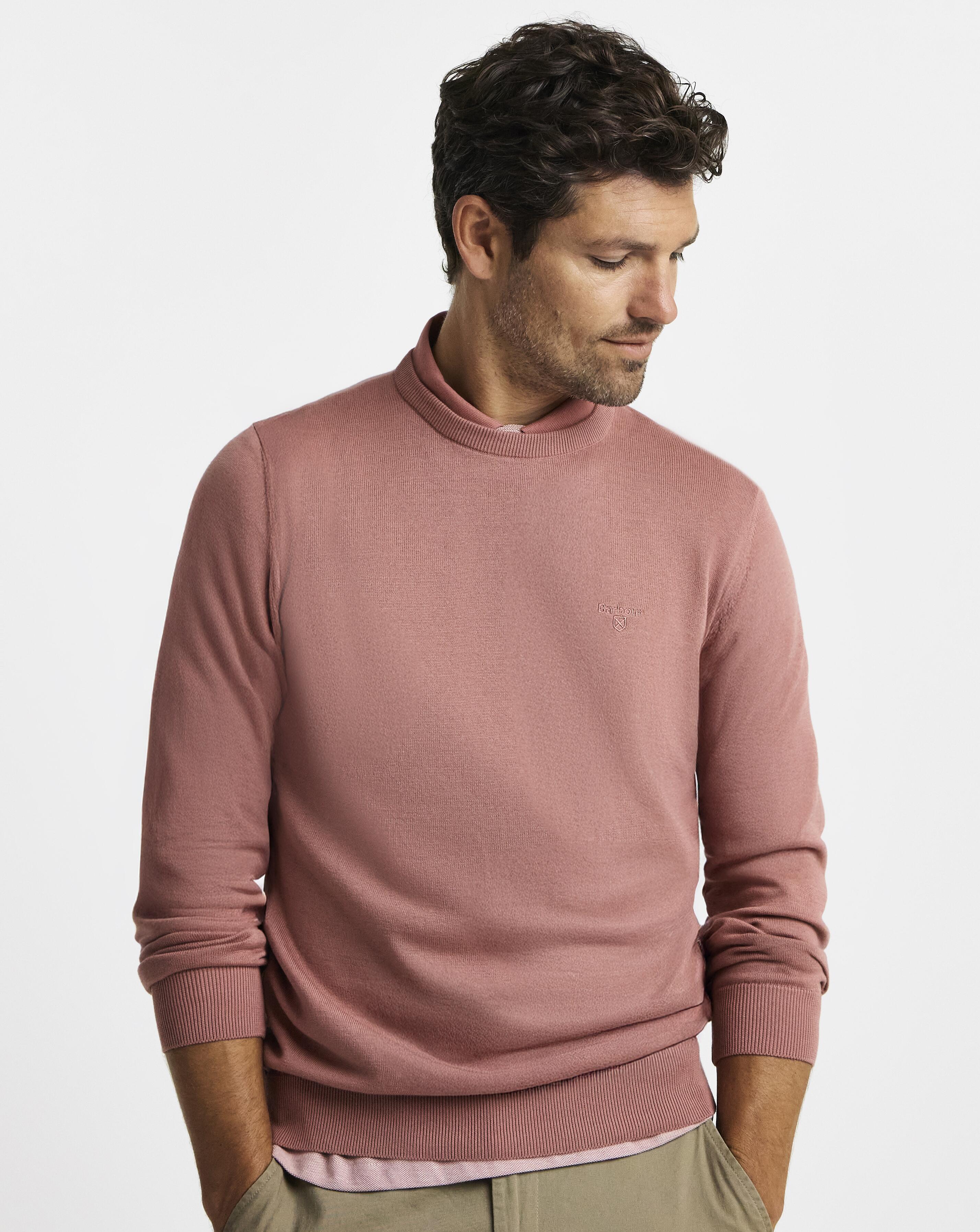 Barbour Pima Cotton Crew Neck Sweater