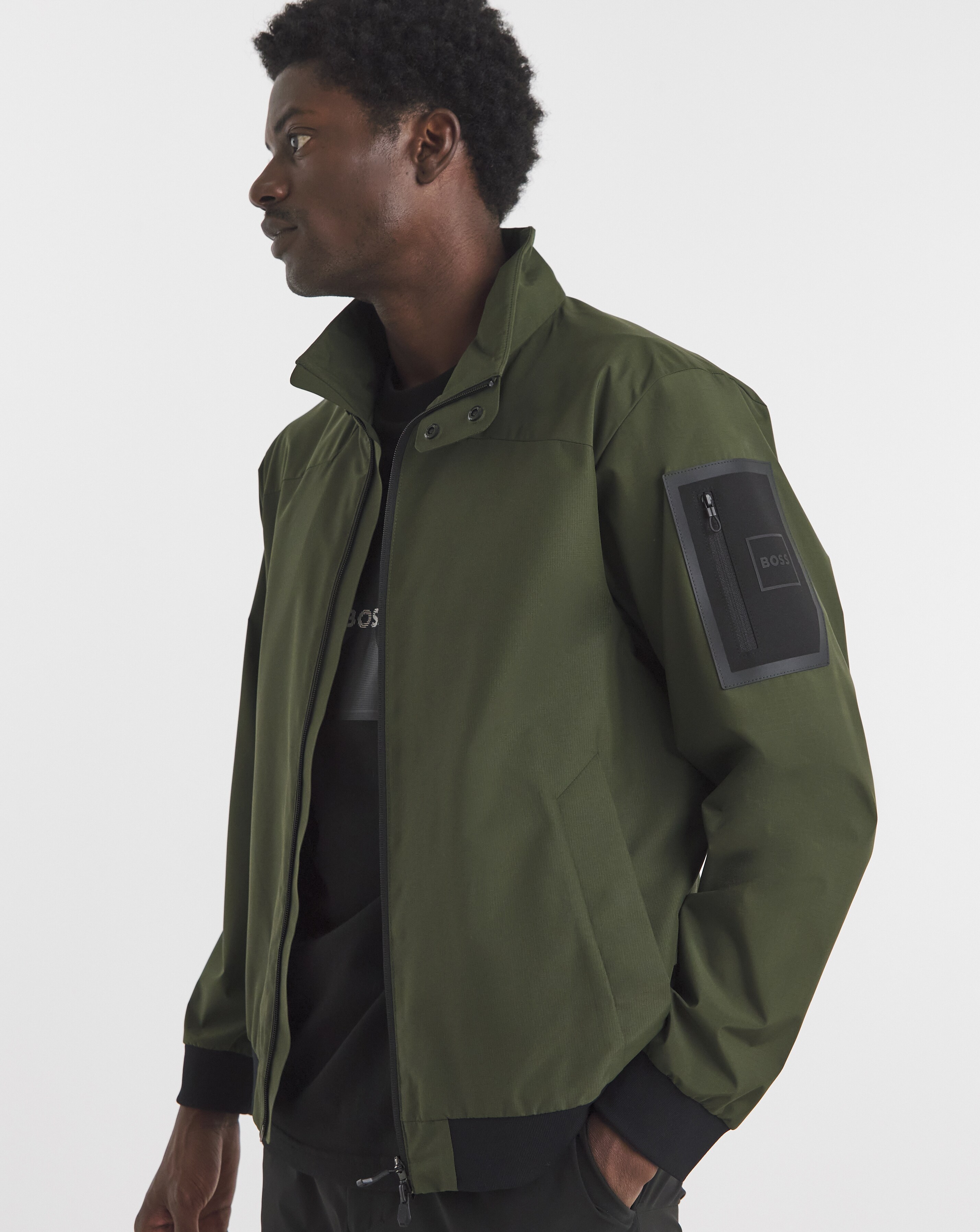 Boss Arm Patch Lightweight Jacket
