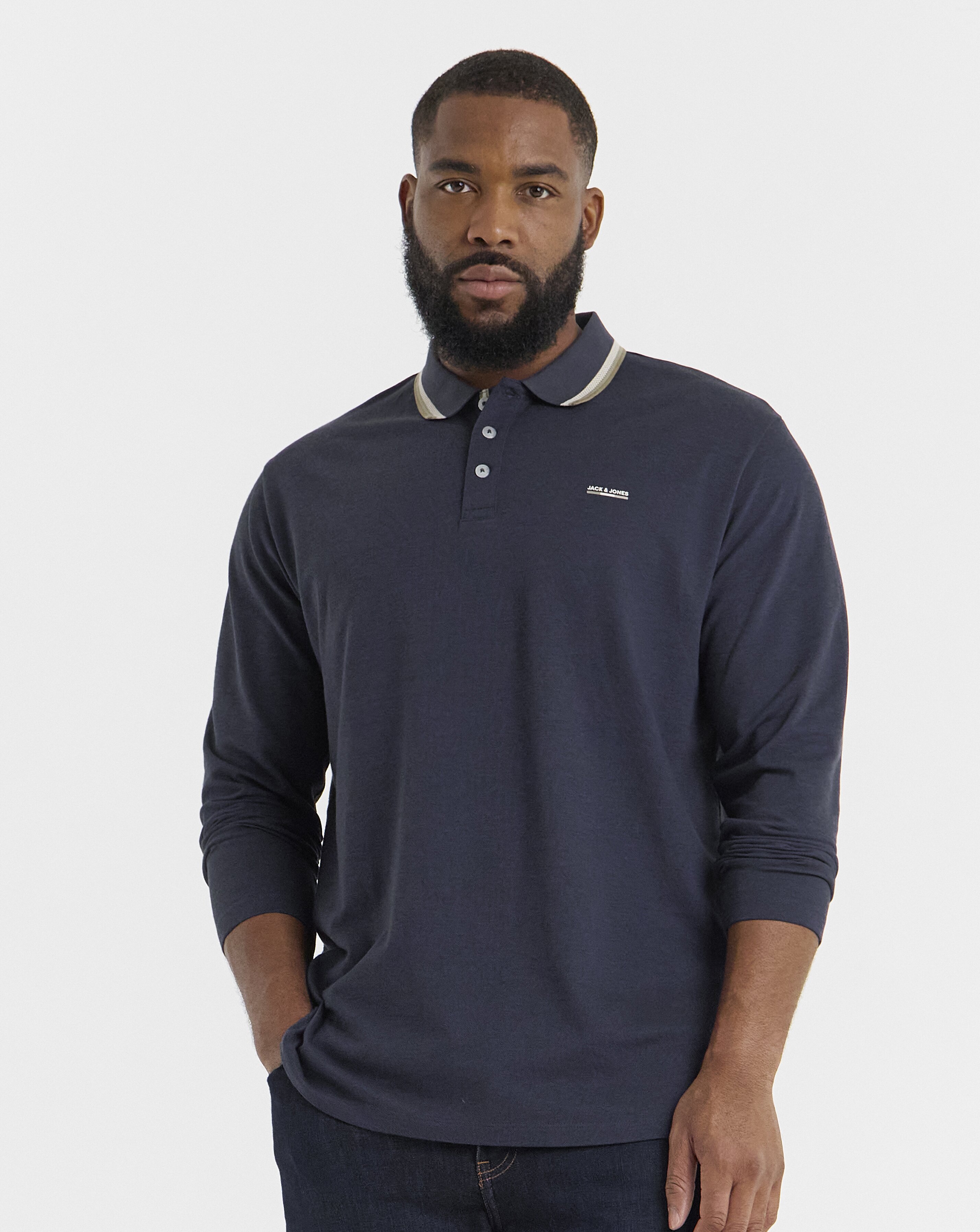 Jack & Jones Blualves Long Sleeve Polo