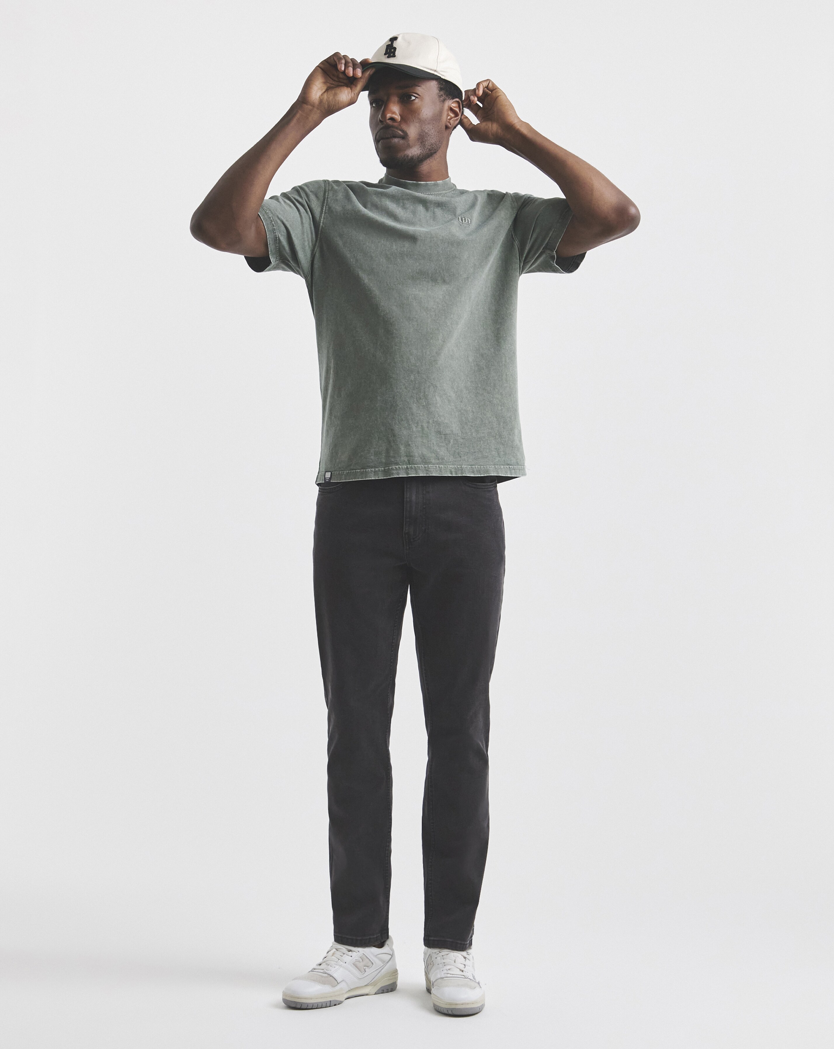 Slim Fit Stretch Jeans Black