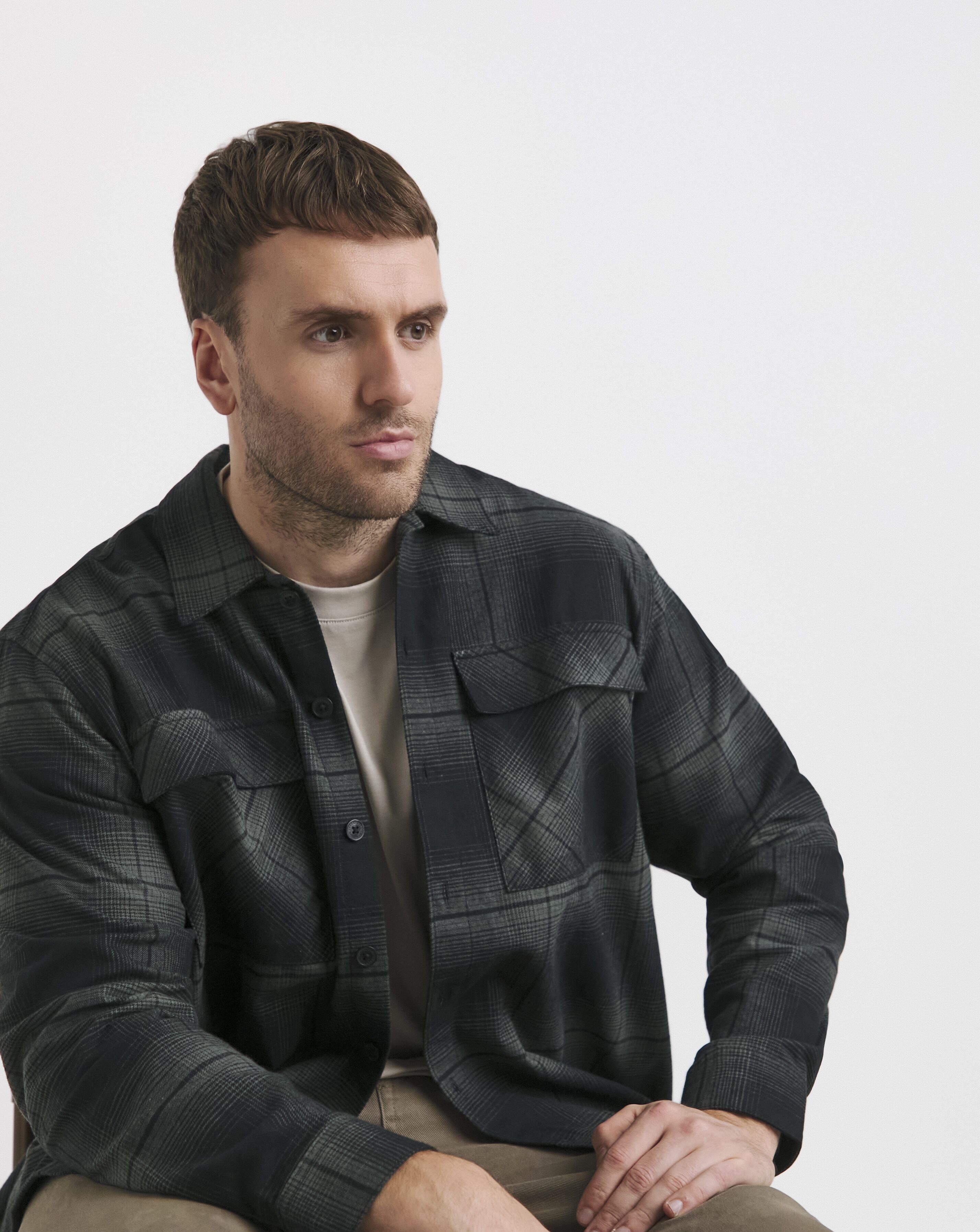Jack & Jones Charlie Checked Overshirt