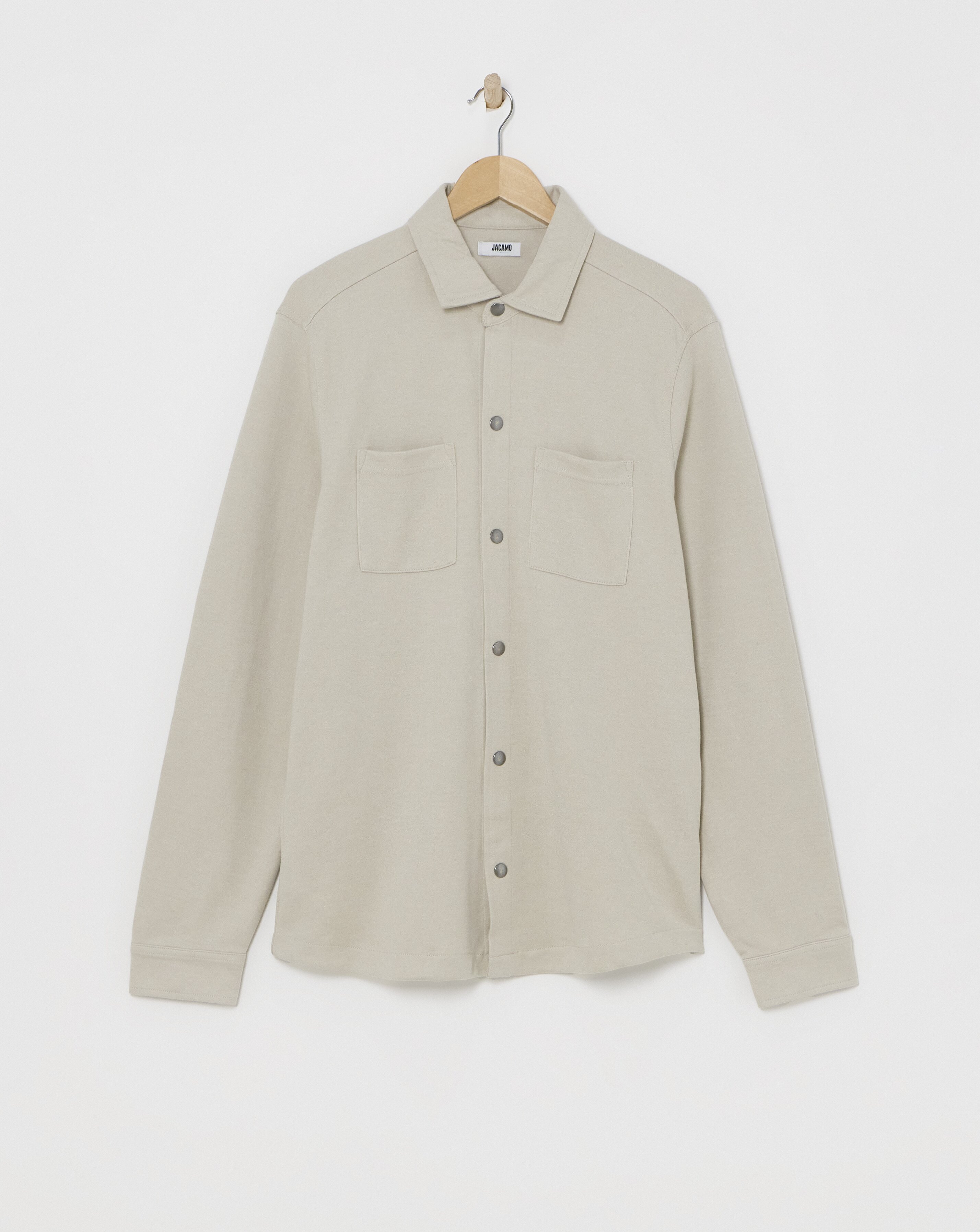 Interlock Button Shacket Reg