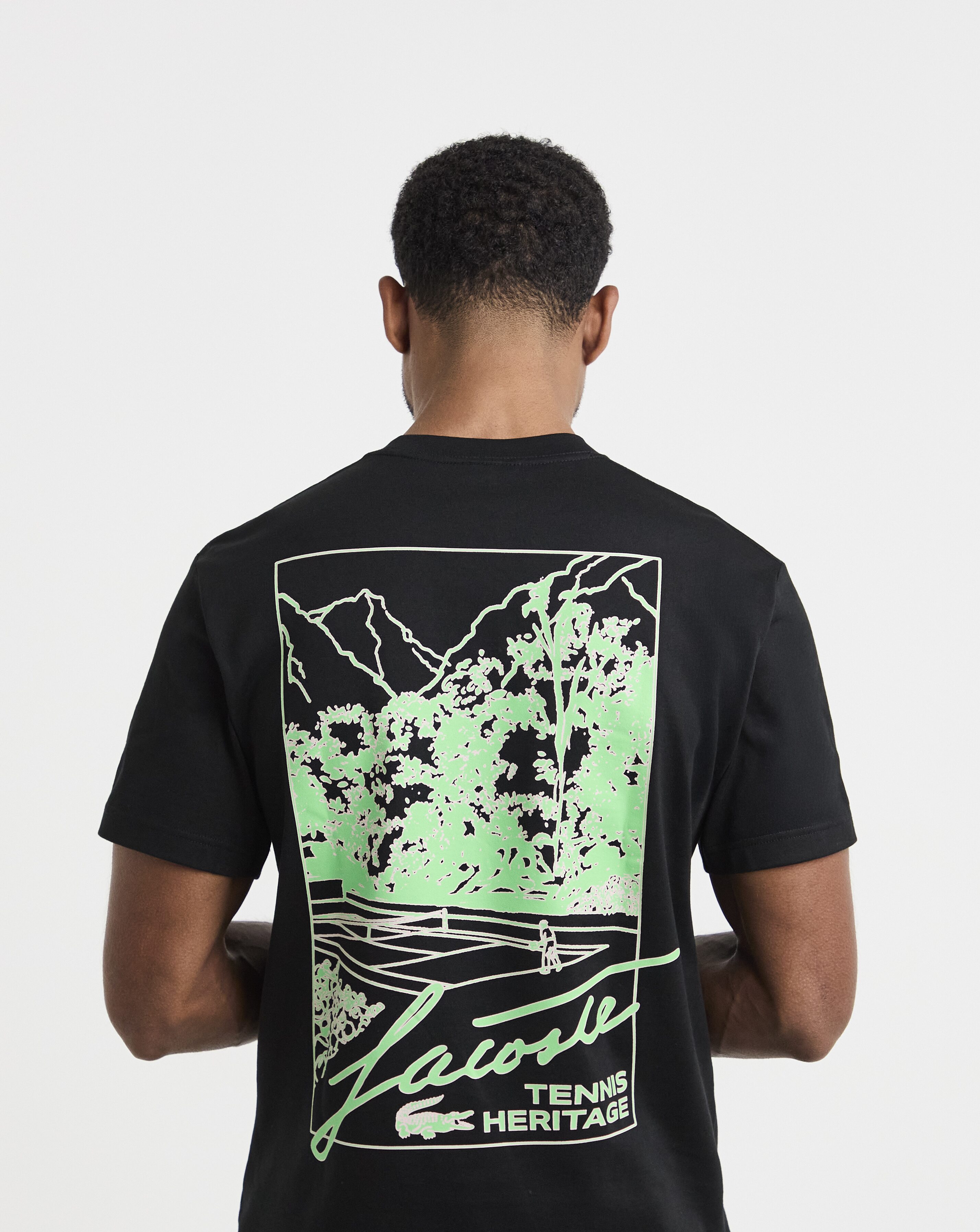 Lacoste Back Graphic T-Shirt