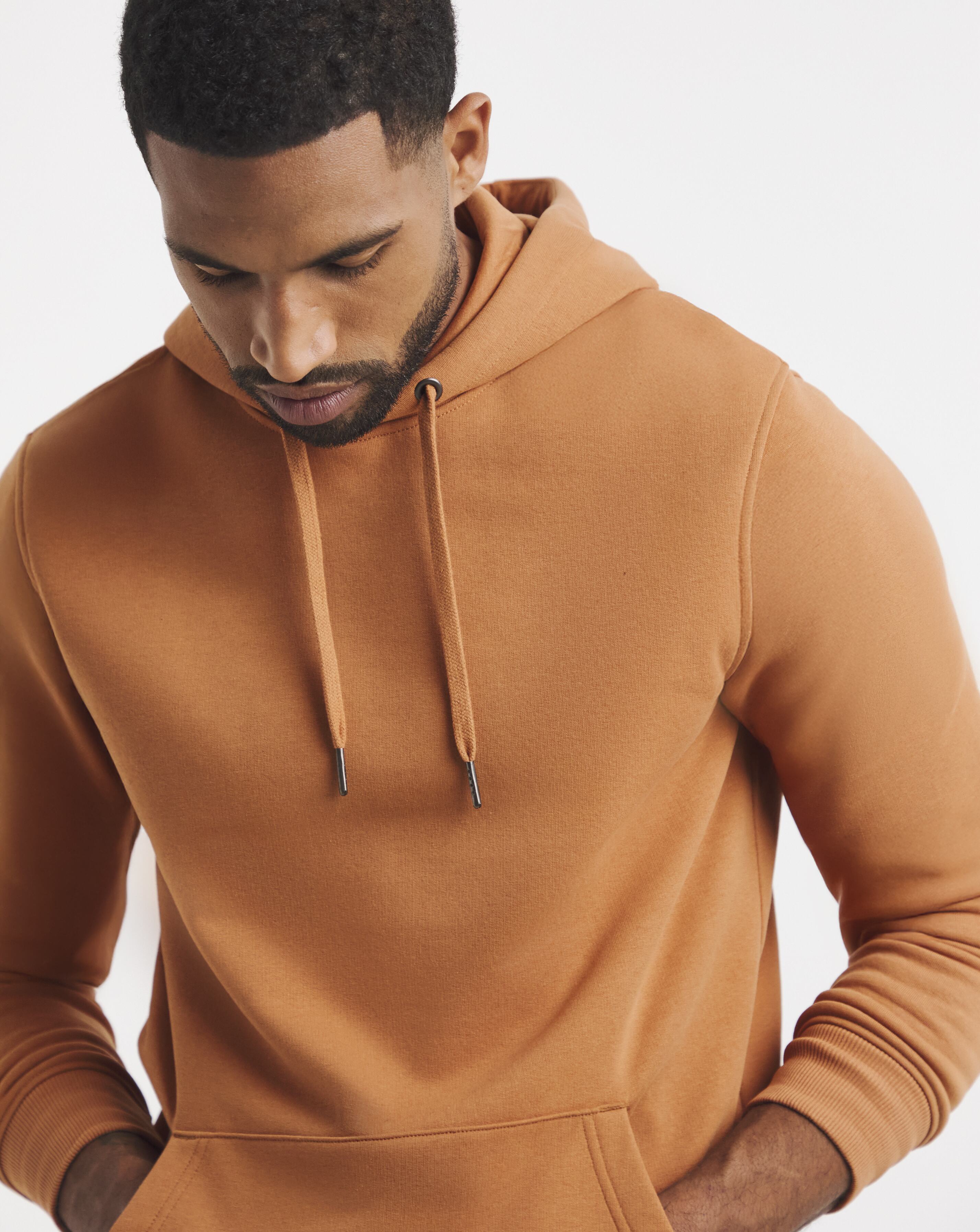 Overhead Hoodie Long- Coral