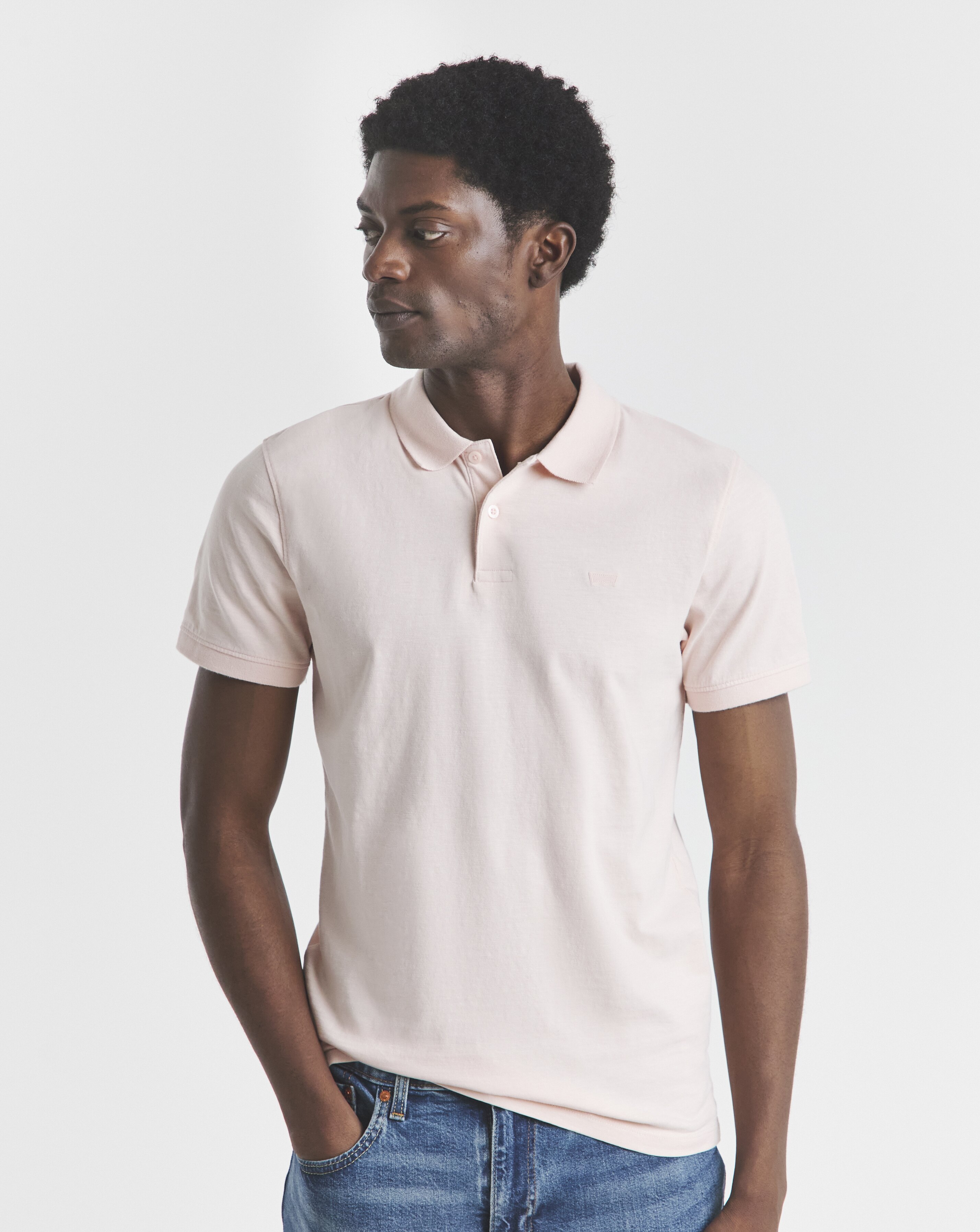 Levi's Short Sleeve Slim Housemark Polo
