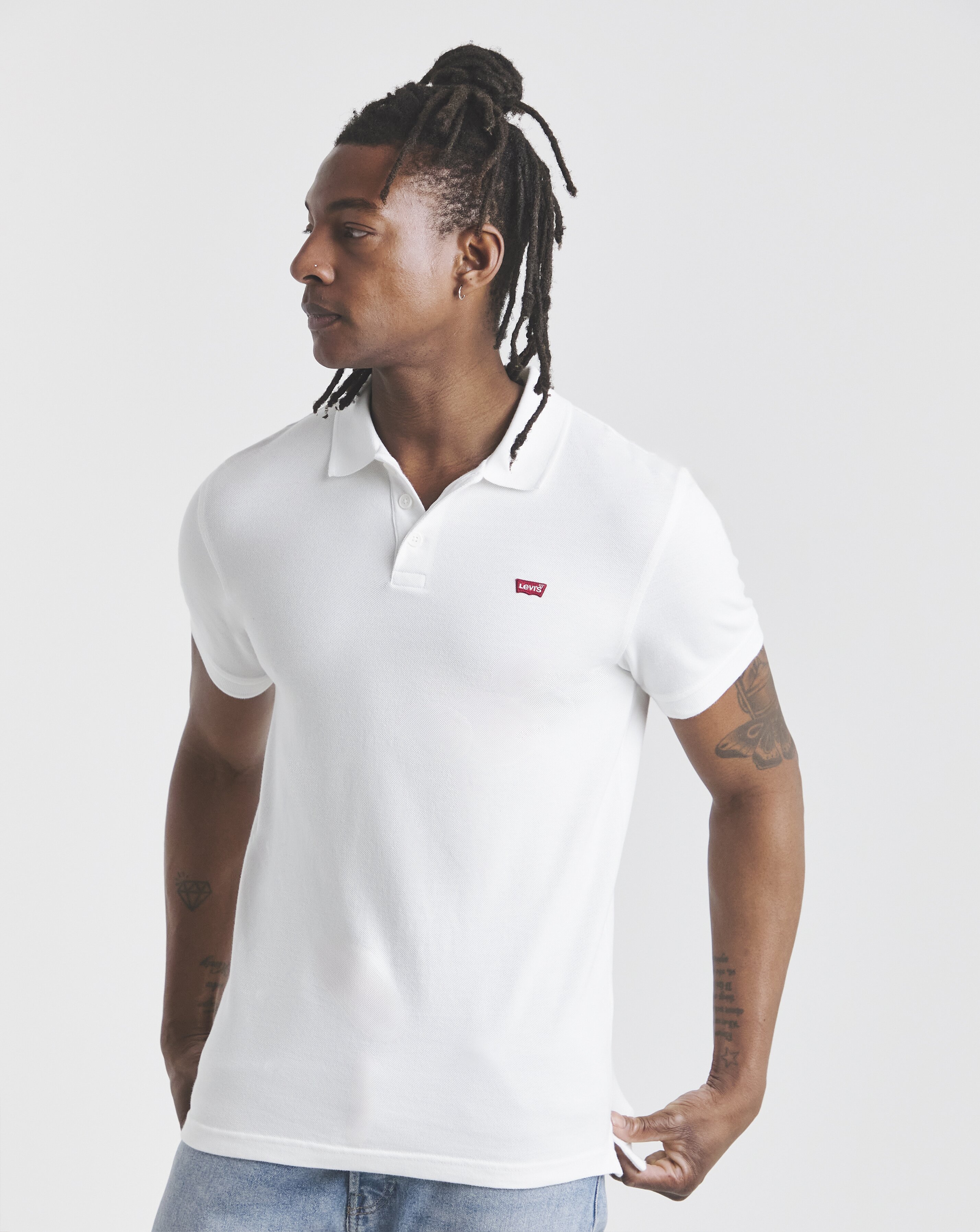 Levi's Short Sleeve Housemark Pique Polo